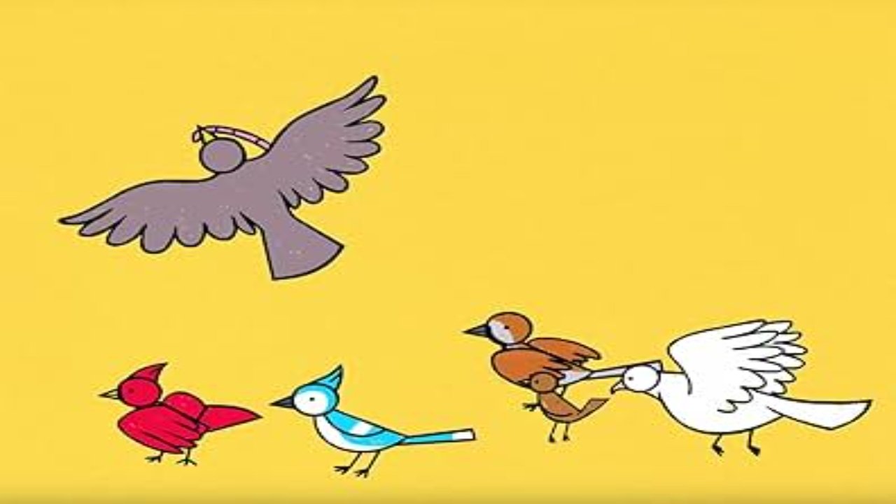 Super Simple Draw - Season 1 Episode 13 : How To Draw A Bird
