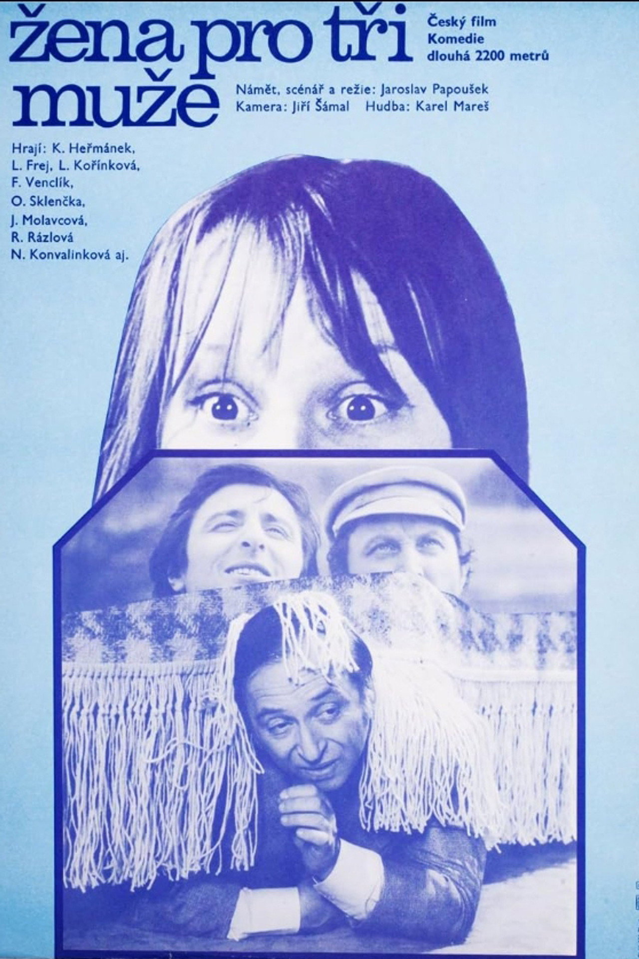 Žena pro tři muže poster