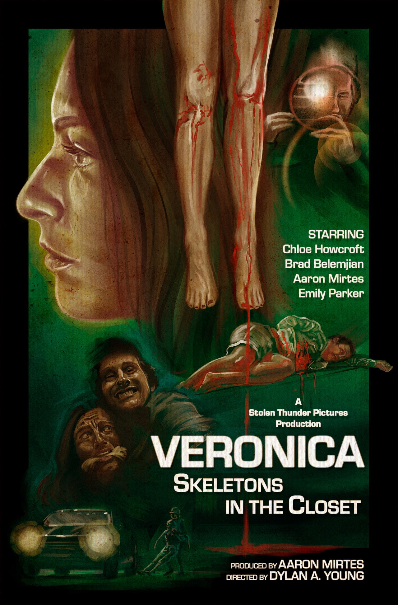 VERONICA Skeletons in the Closet Backdrop