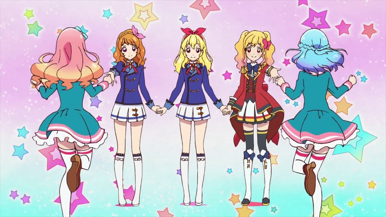 Behind the scenes from Aikatsu Friends!
