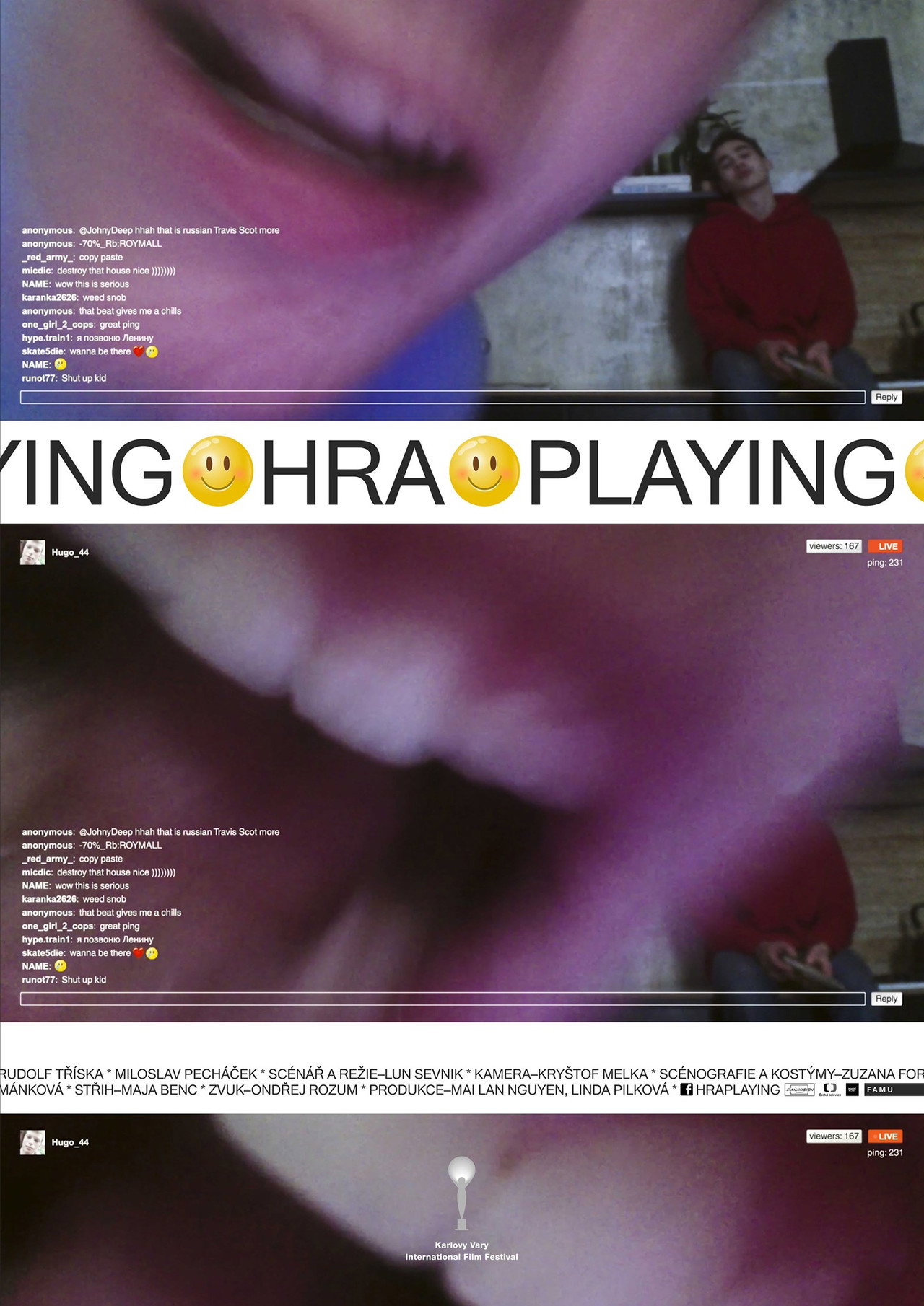 Hra filmaffisch