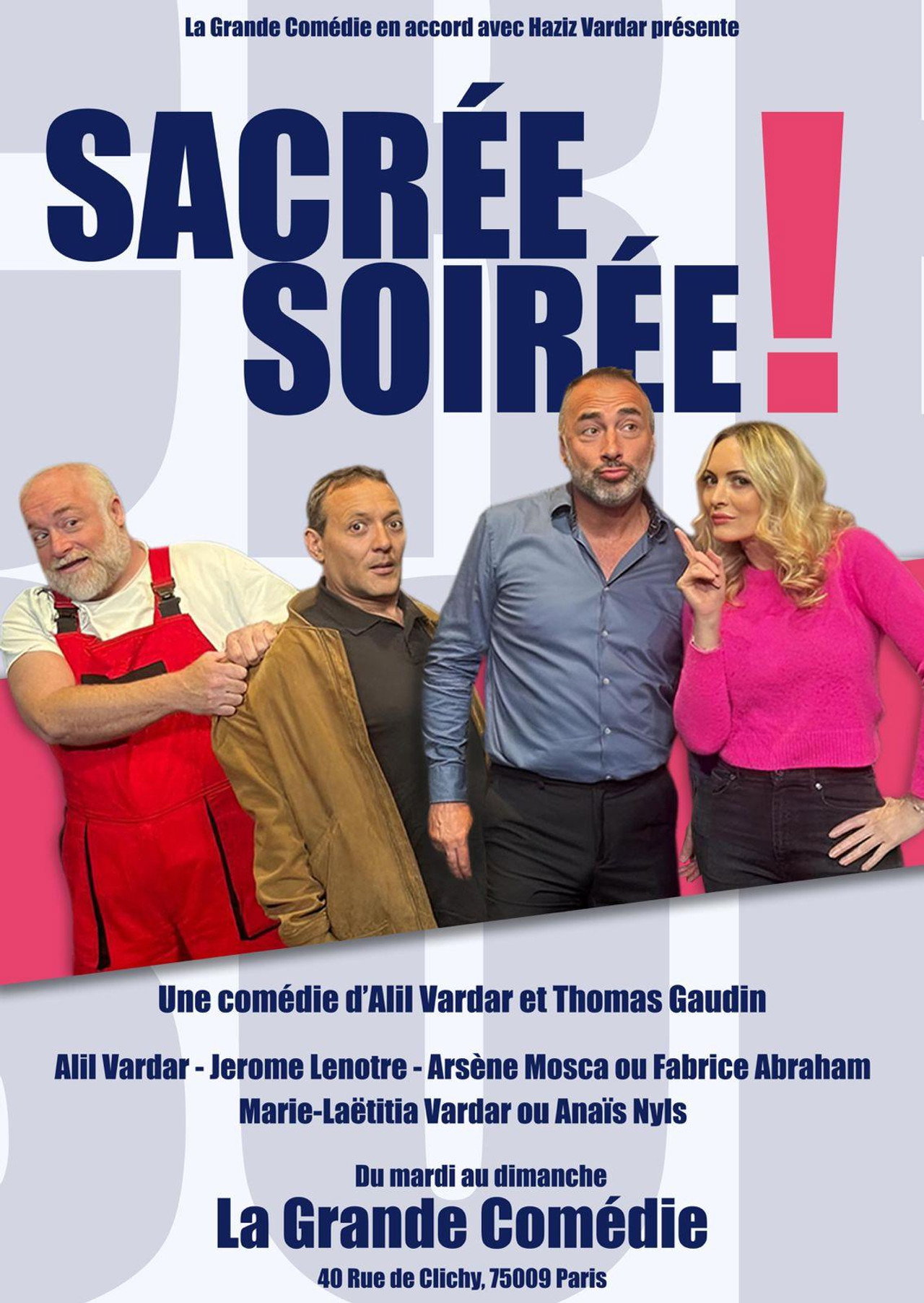 Sacrée soirée ! Backdrop