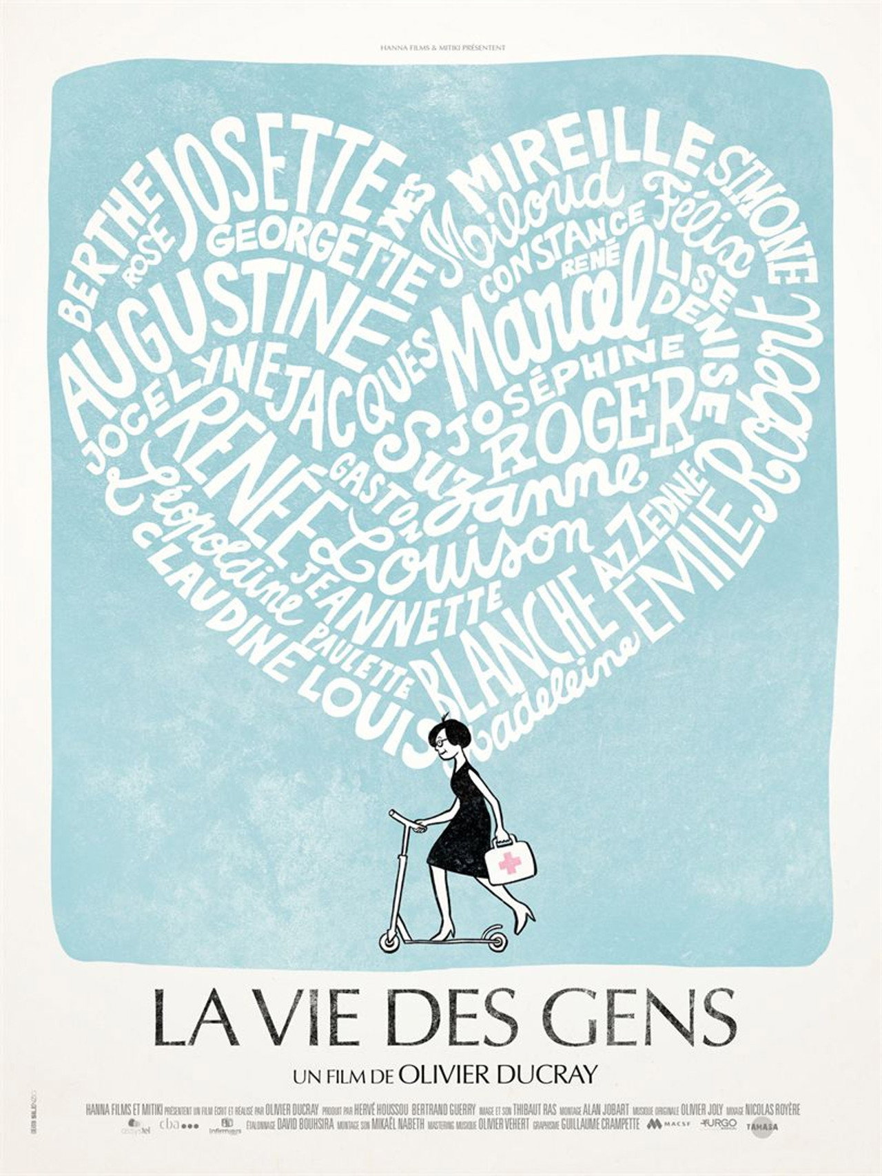 La vie des gens filmaffisch
