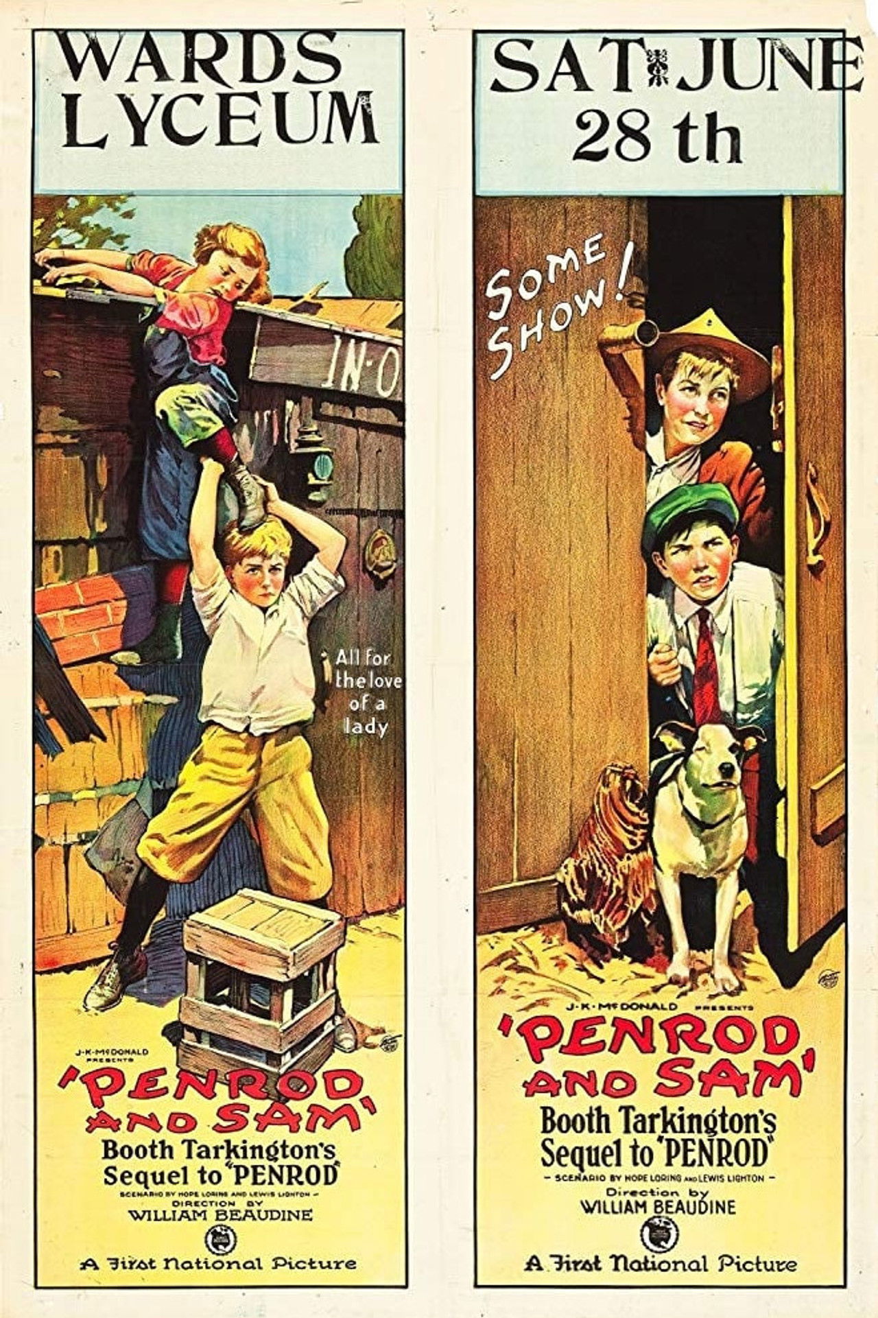 Penrod and Sam Backdrop