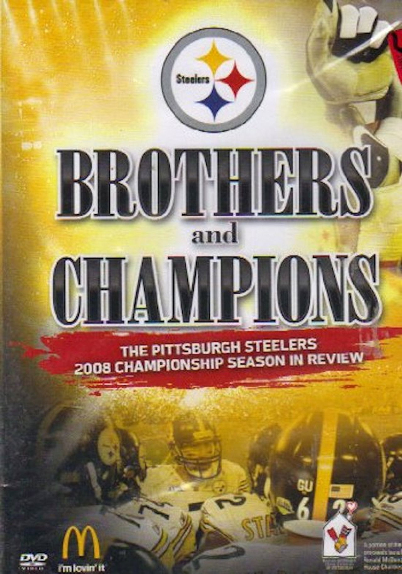 Brothers And Champions: The Pittsburgh Steelers 2008 Championship Season In Review Backdrop