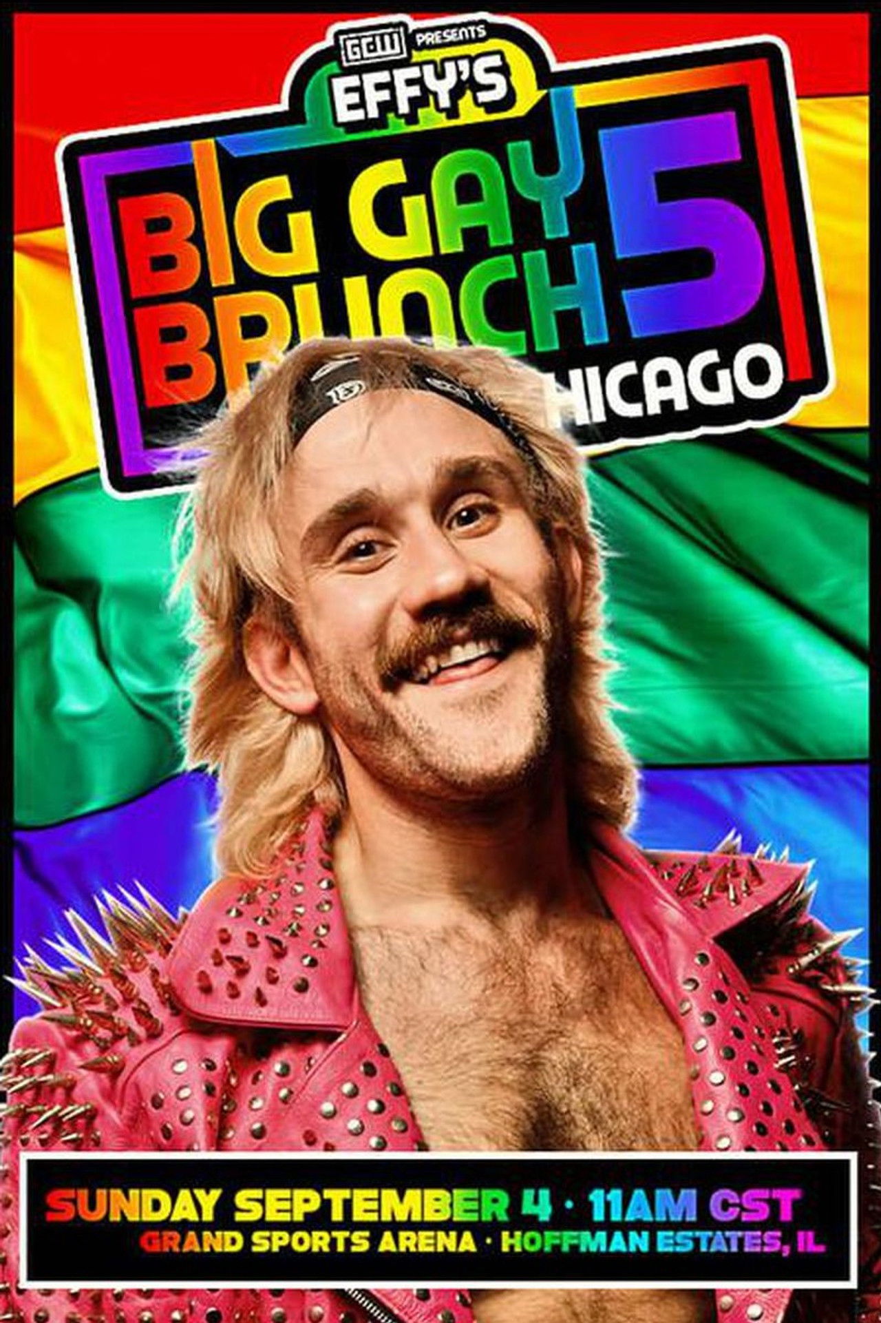 GCW Effy's Big Gay Brunch 5 Backdrop