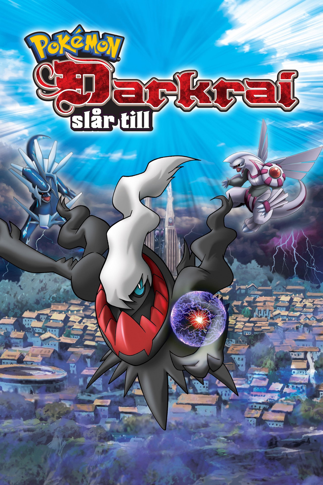 Pokémon Filmen: Darkrai slår till filmaffisch