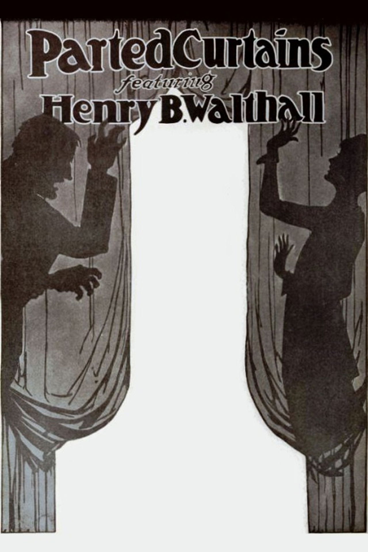 Parted Curtains Backdrop