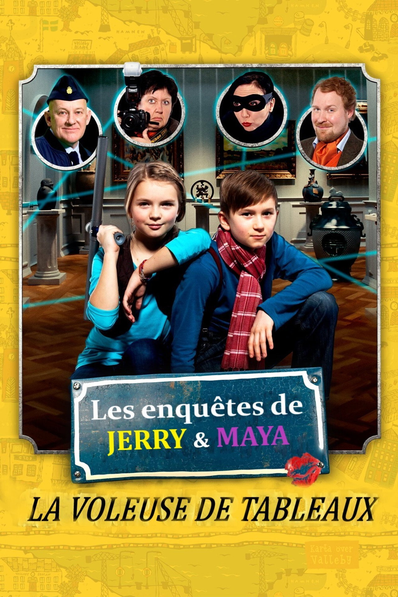 Les enquêtes de Jerry et Maya - La voleuse de tableau