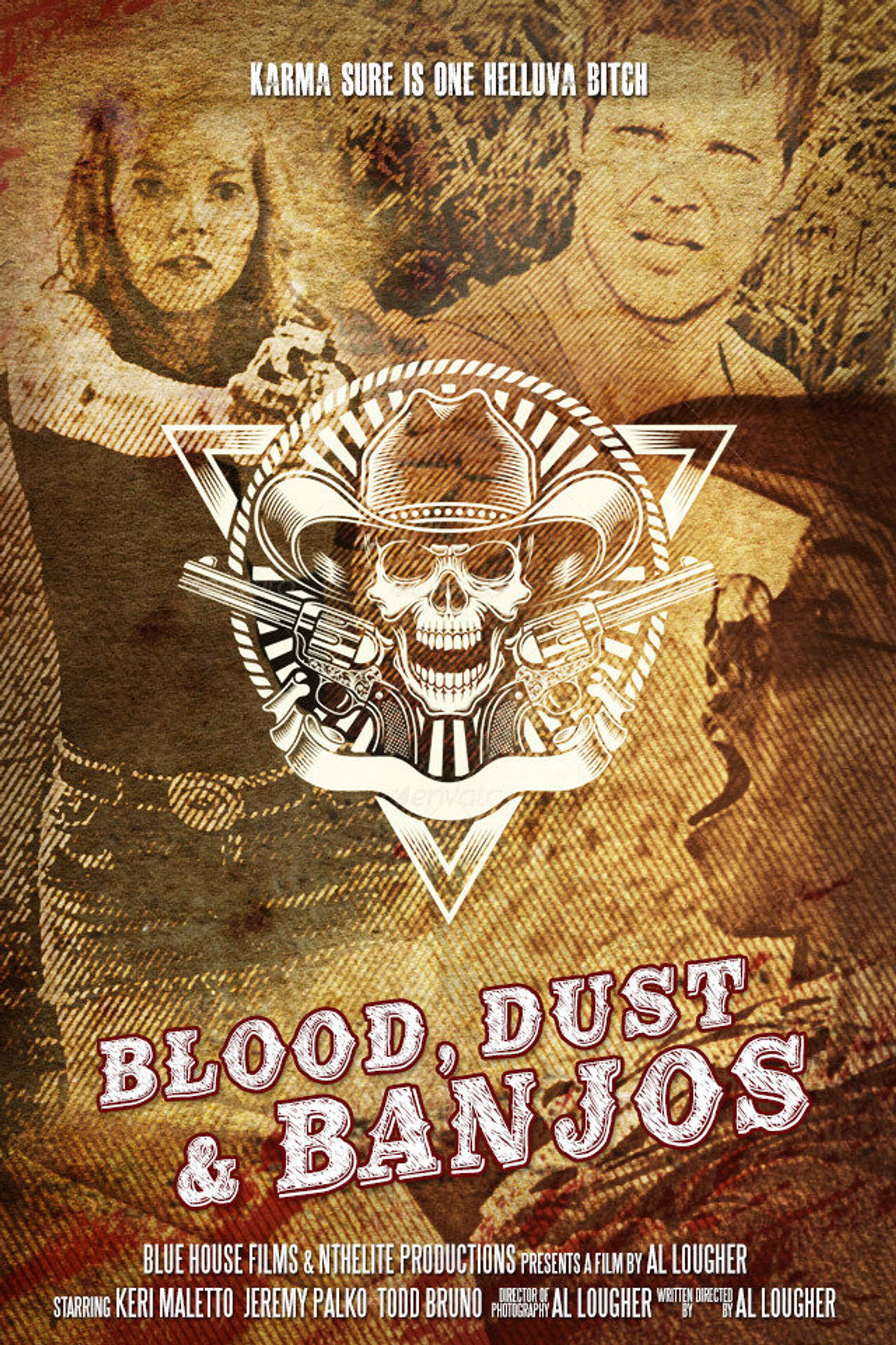 Blood, Dust and Banjos Backdrop