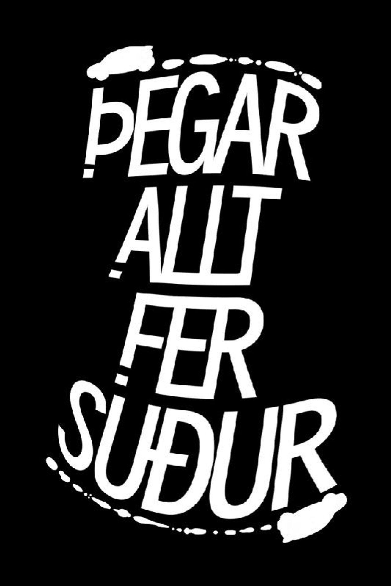 Þegar Allt Fer Suður filmaffisch