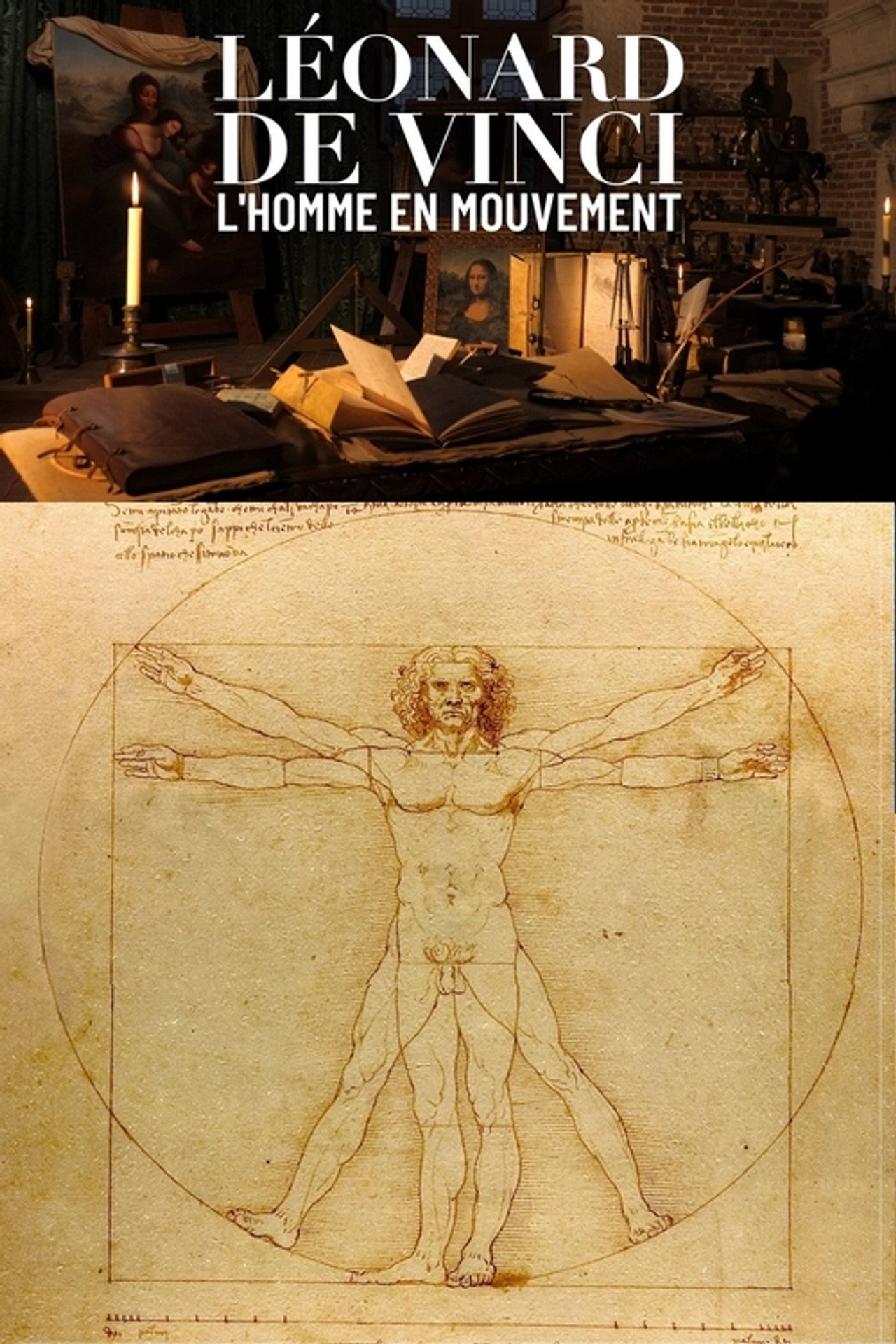 Léonard de Vinci, un homme en mouvement filmaffisch