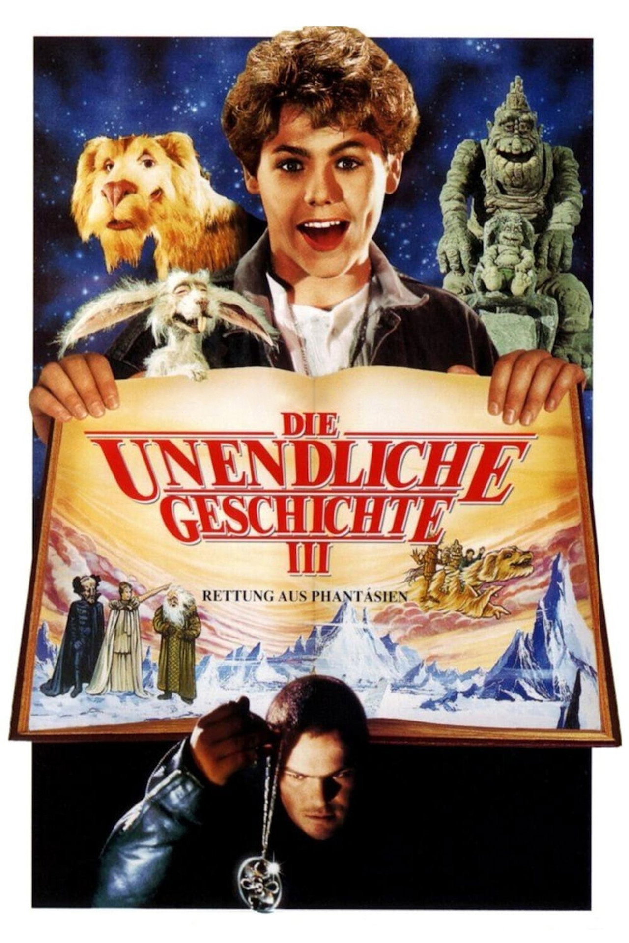 Die unendliche Geschichte III - Rettung aus Phantásien filmaffisch