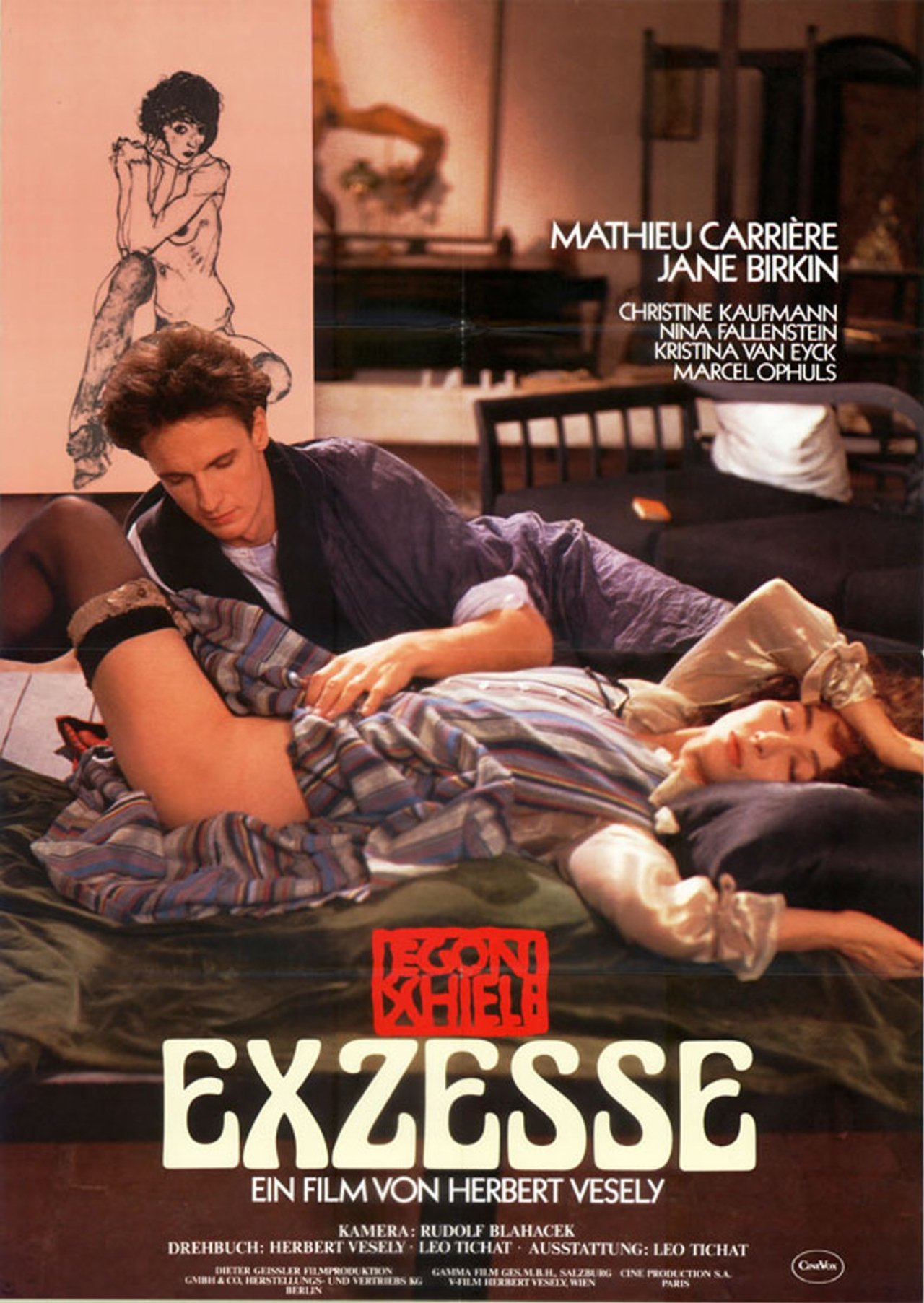 مشاهدة فيلم Egon Schiele: Excess and Punishment مترجم بدون اعلانات - بوستر