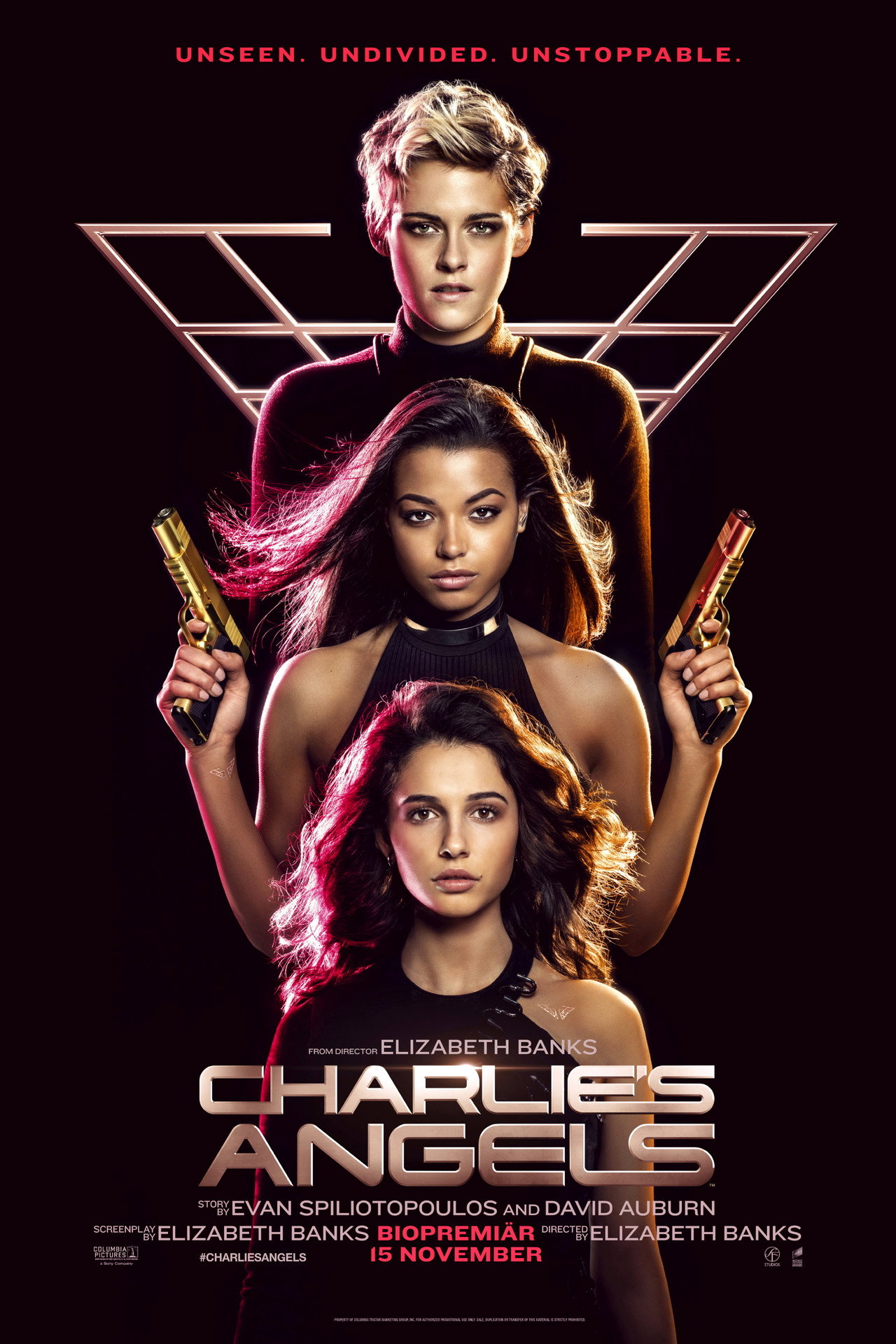 Charlies änglar filmaffisch