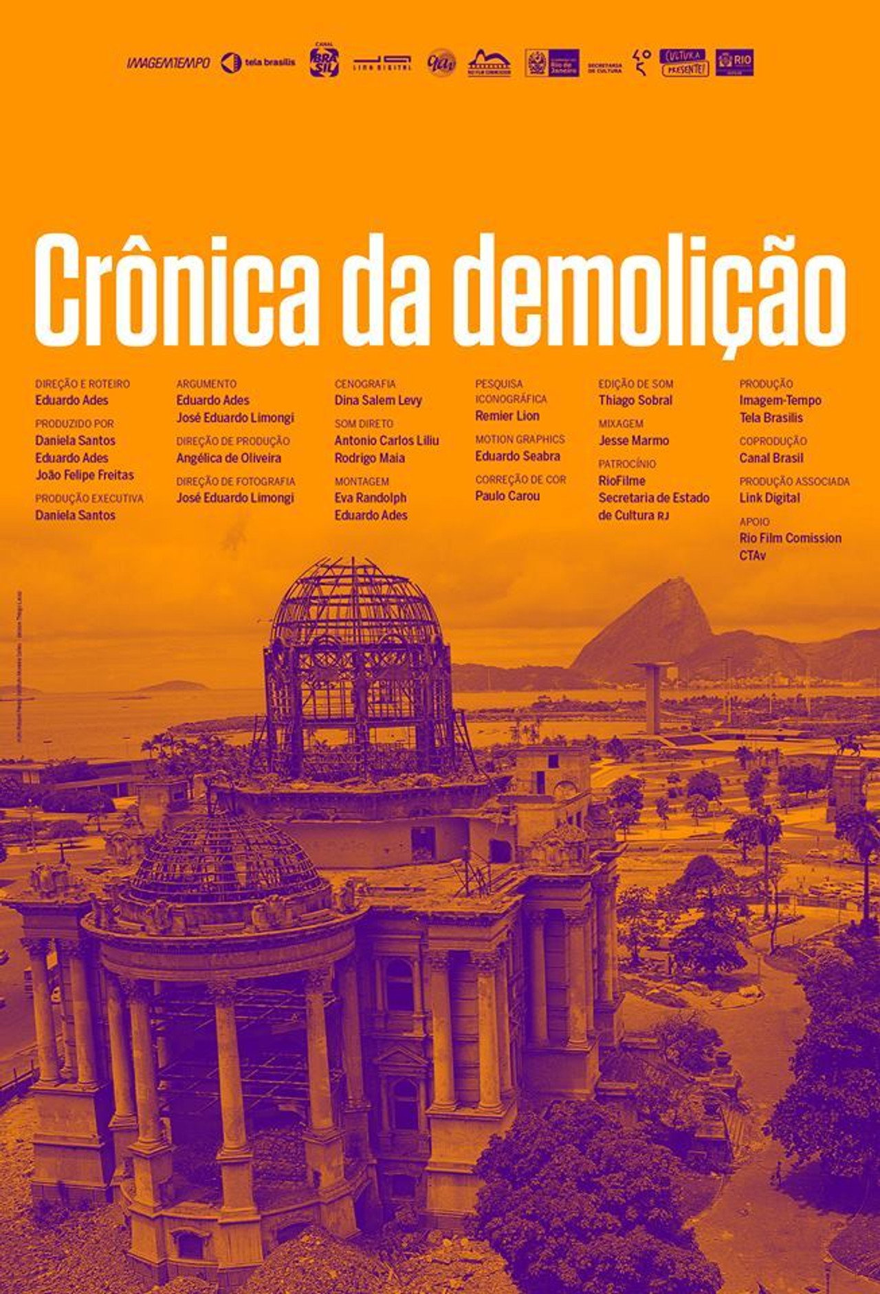 Crônica da Demolição filmaffisch