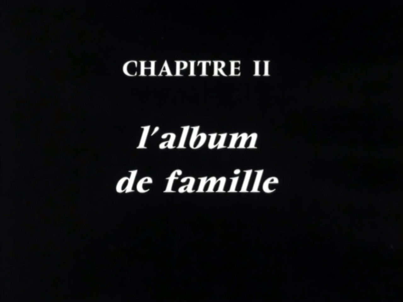 Le Voyageur des siècles — L'Album de famille