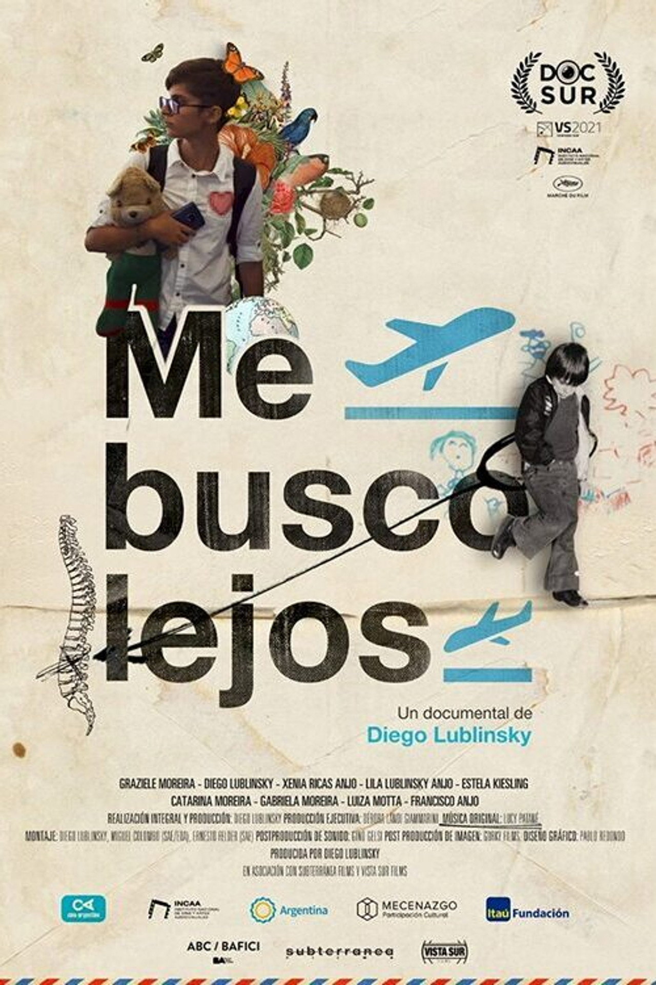 Me busco lejos filmaffisch