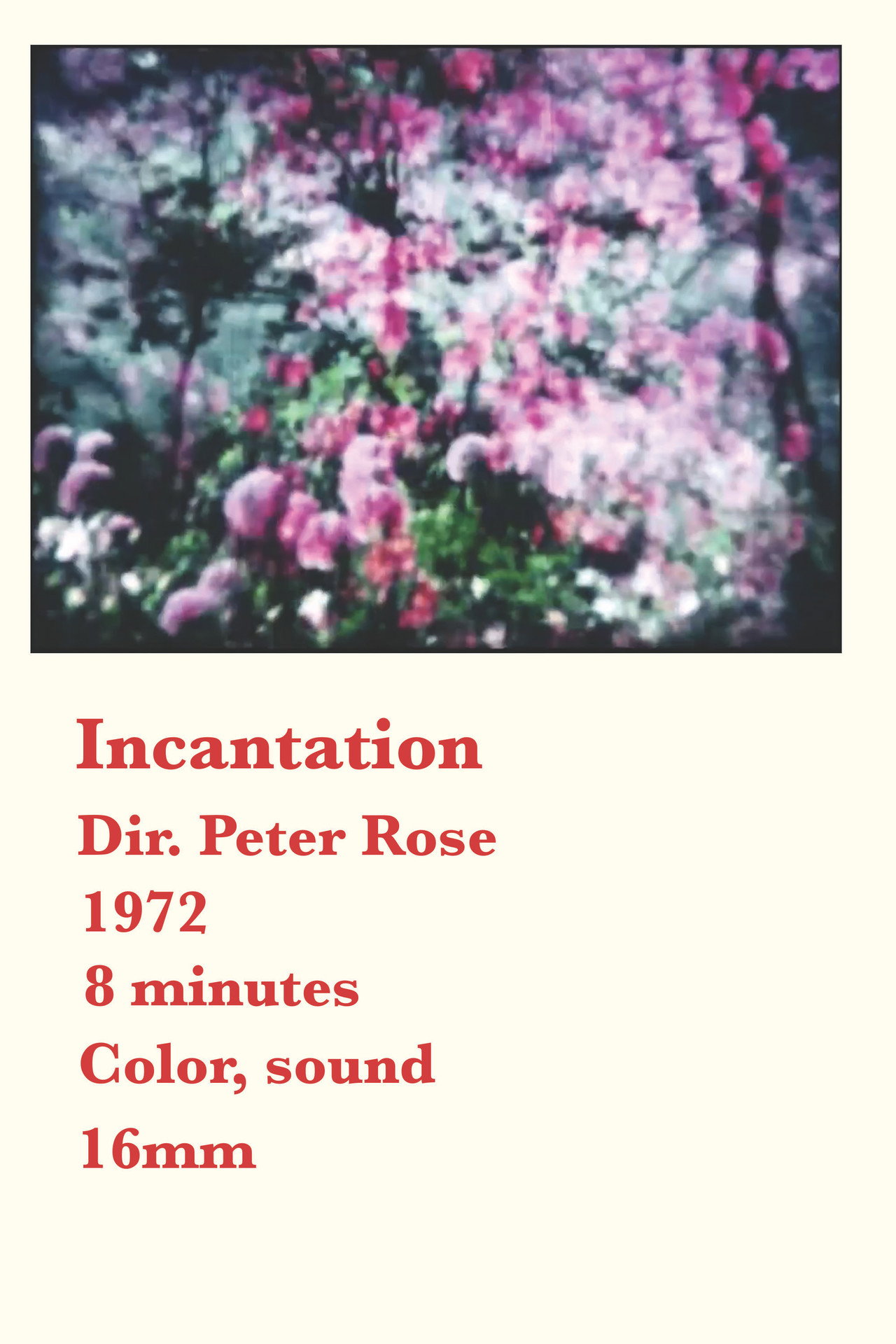 Incantation filmaffisch