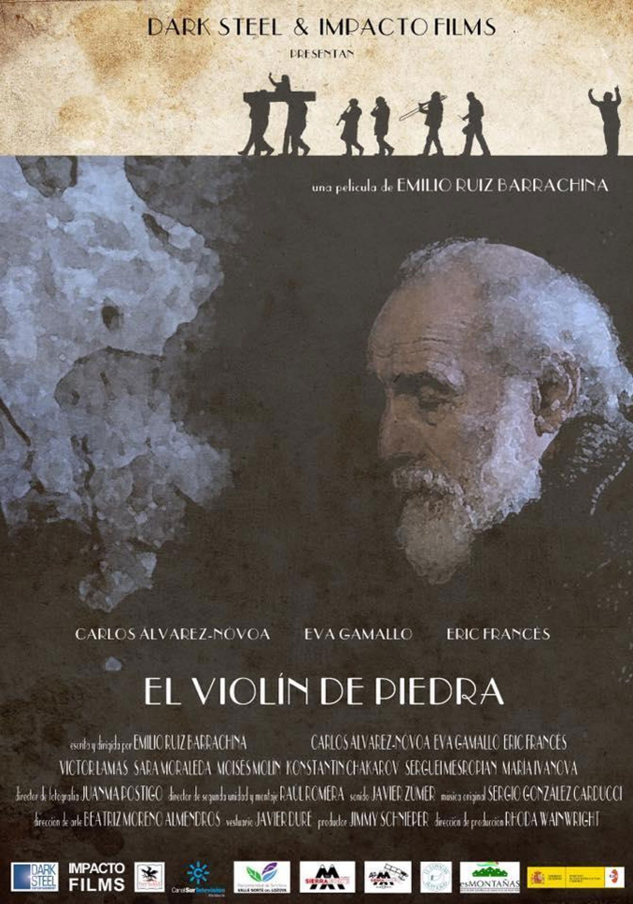 El violín de piedra Backdrop