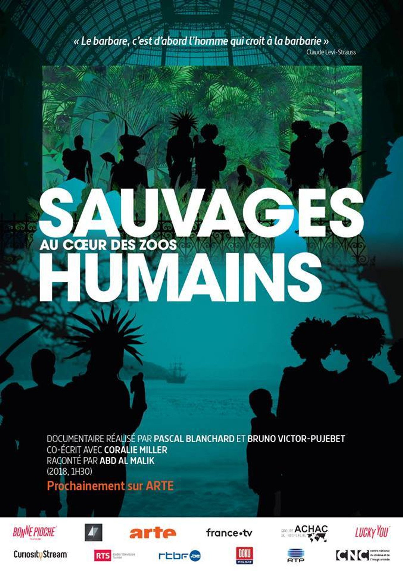 Sauvages, au cœur des zoos humains filmaffisch