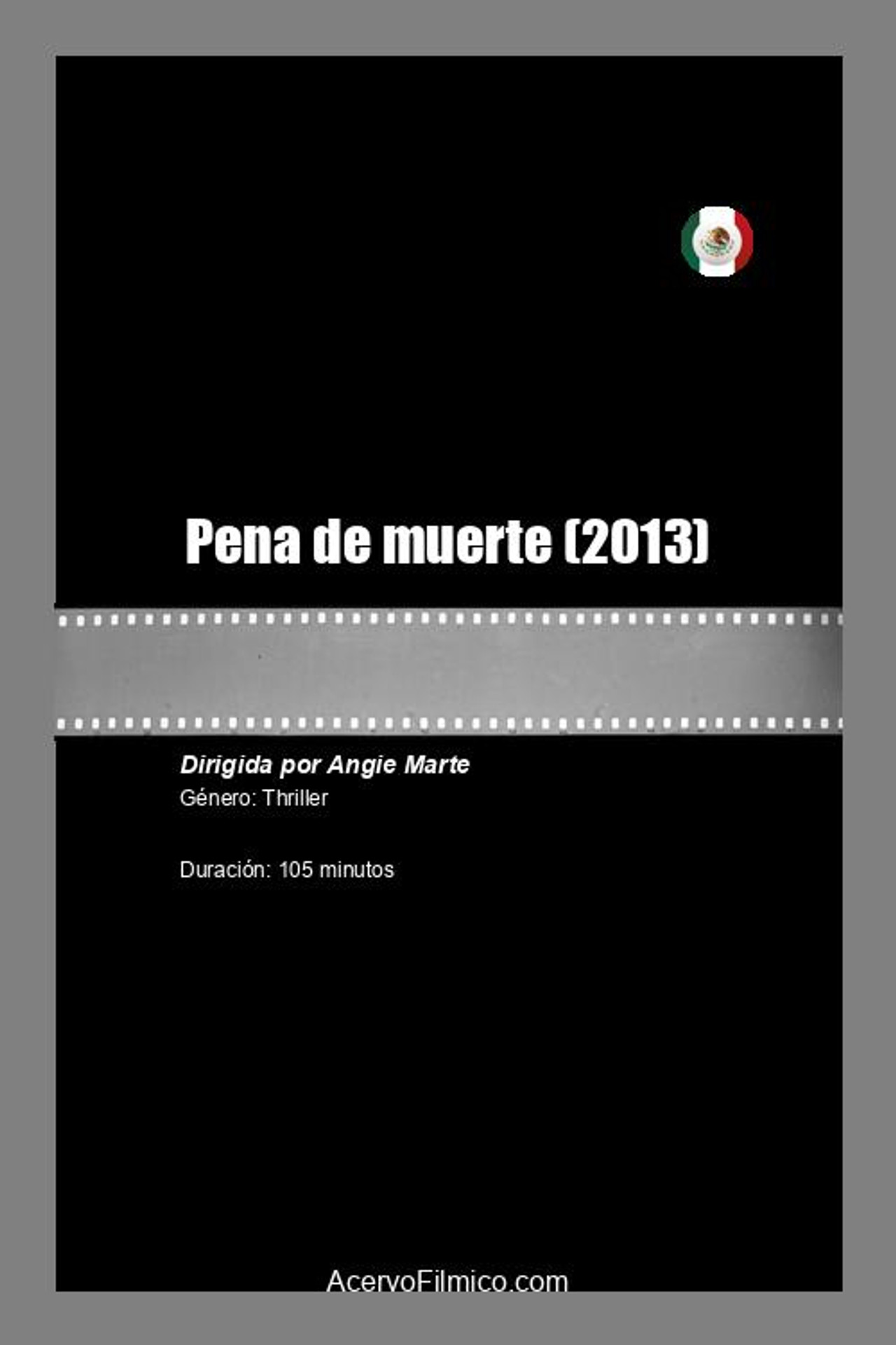 Pena de muerte filmaffisch