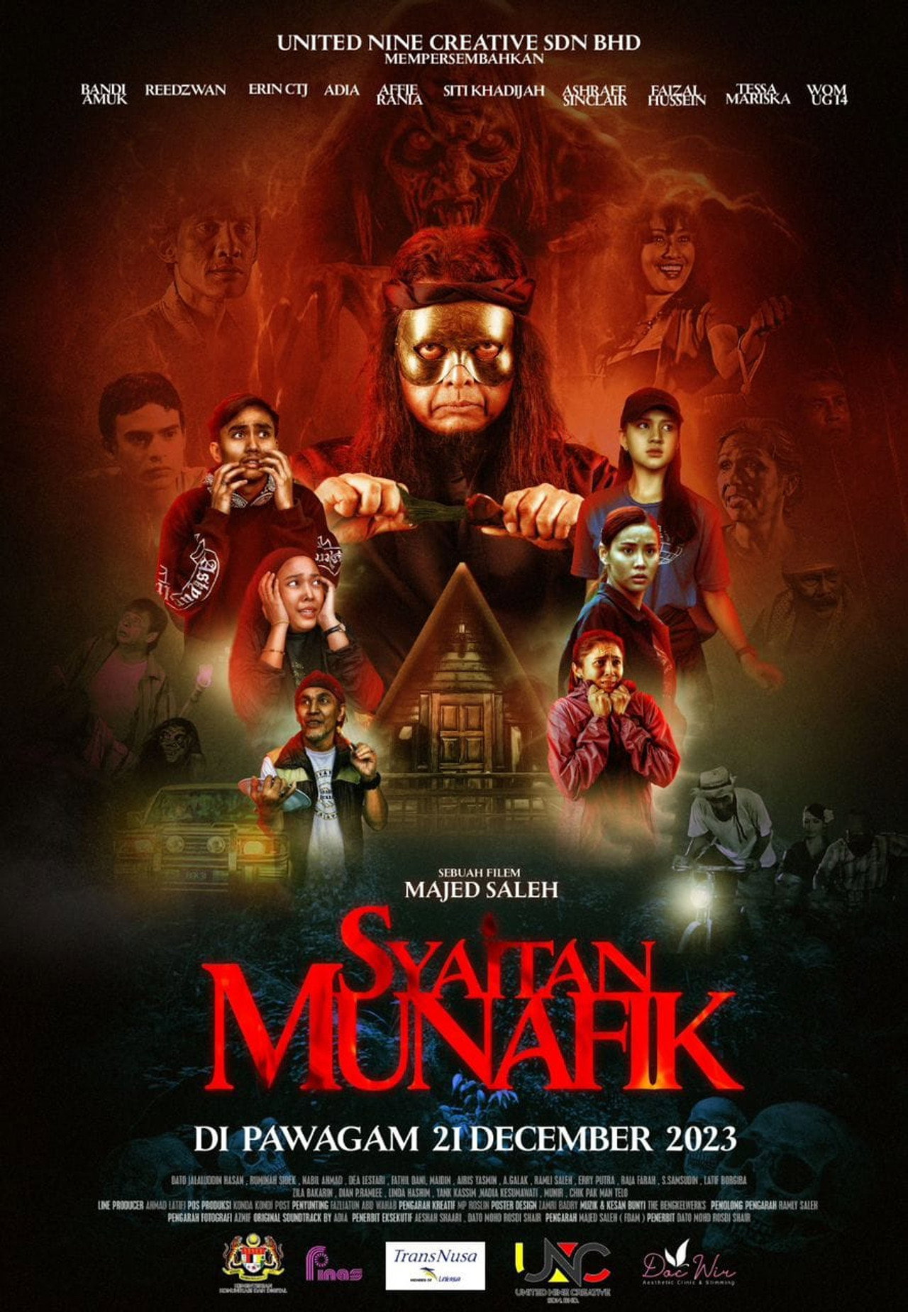 Syaitan Munafik Backdrop
