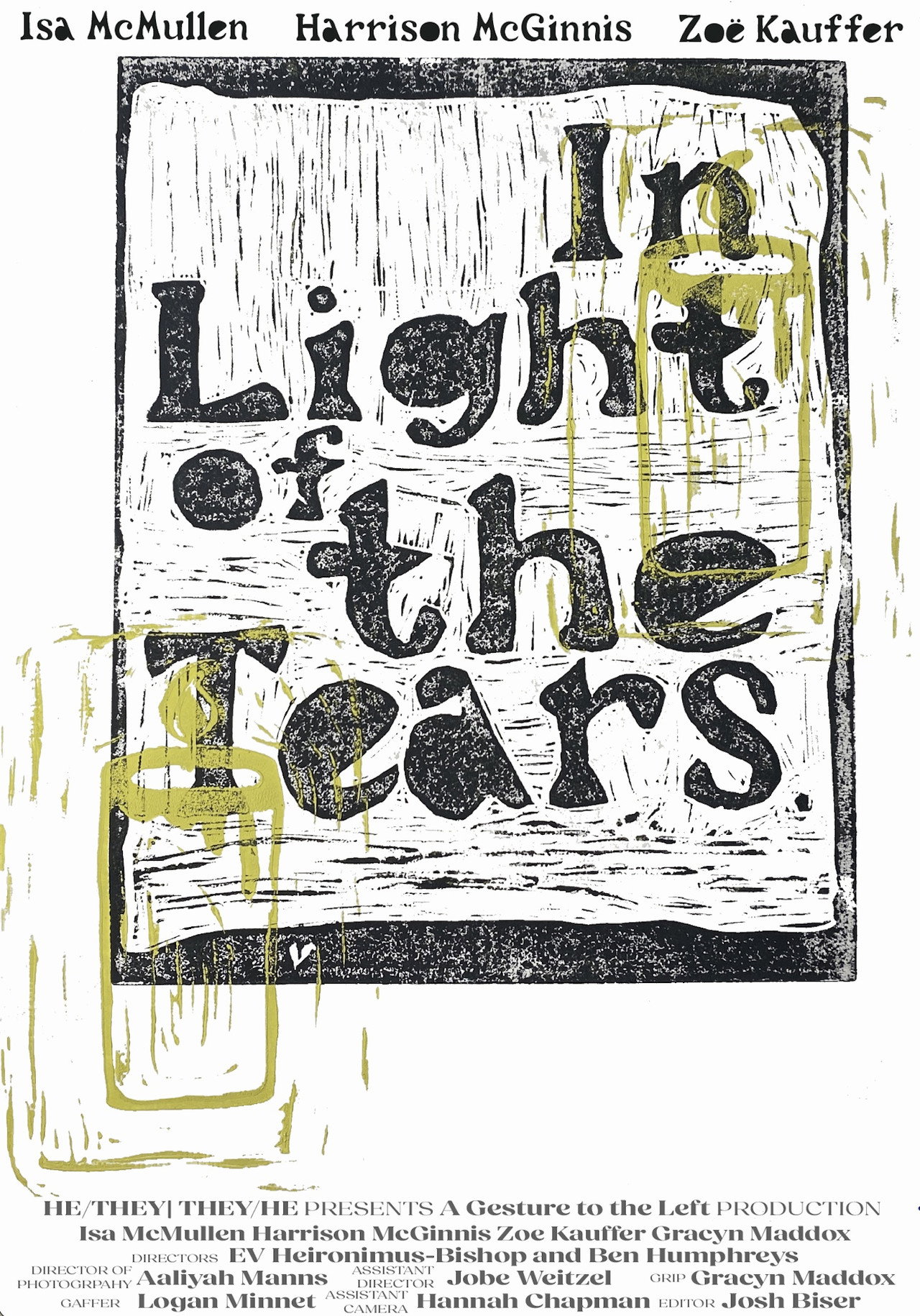 In Light of the Tears filmaffisch