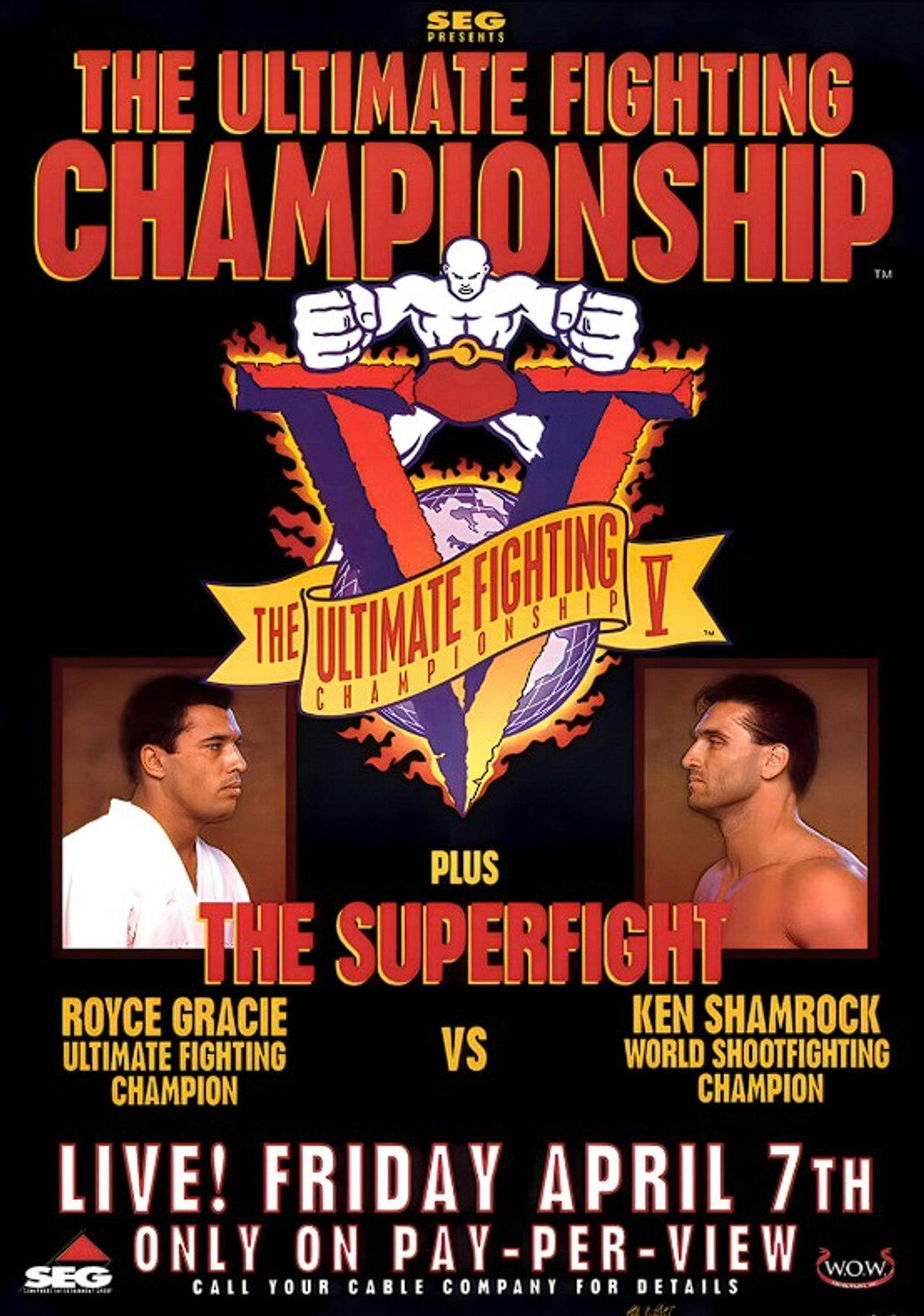 UFC 5: The Return of the Beast Backdrop