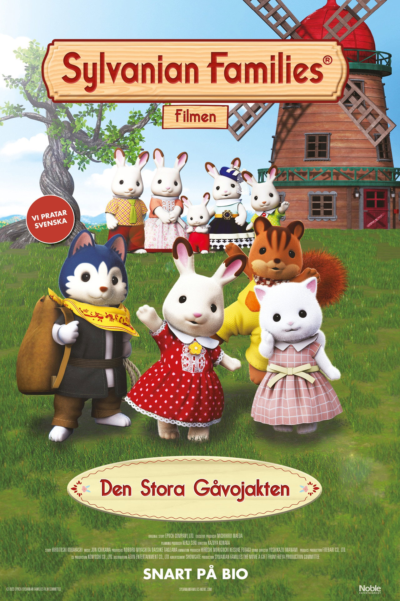 Sylvanian Families-filmen - den stora gåvojakten filmaffisch
