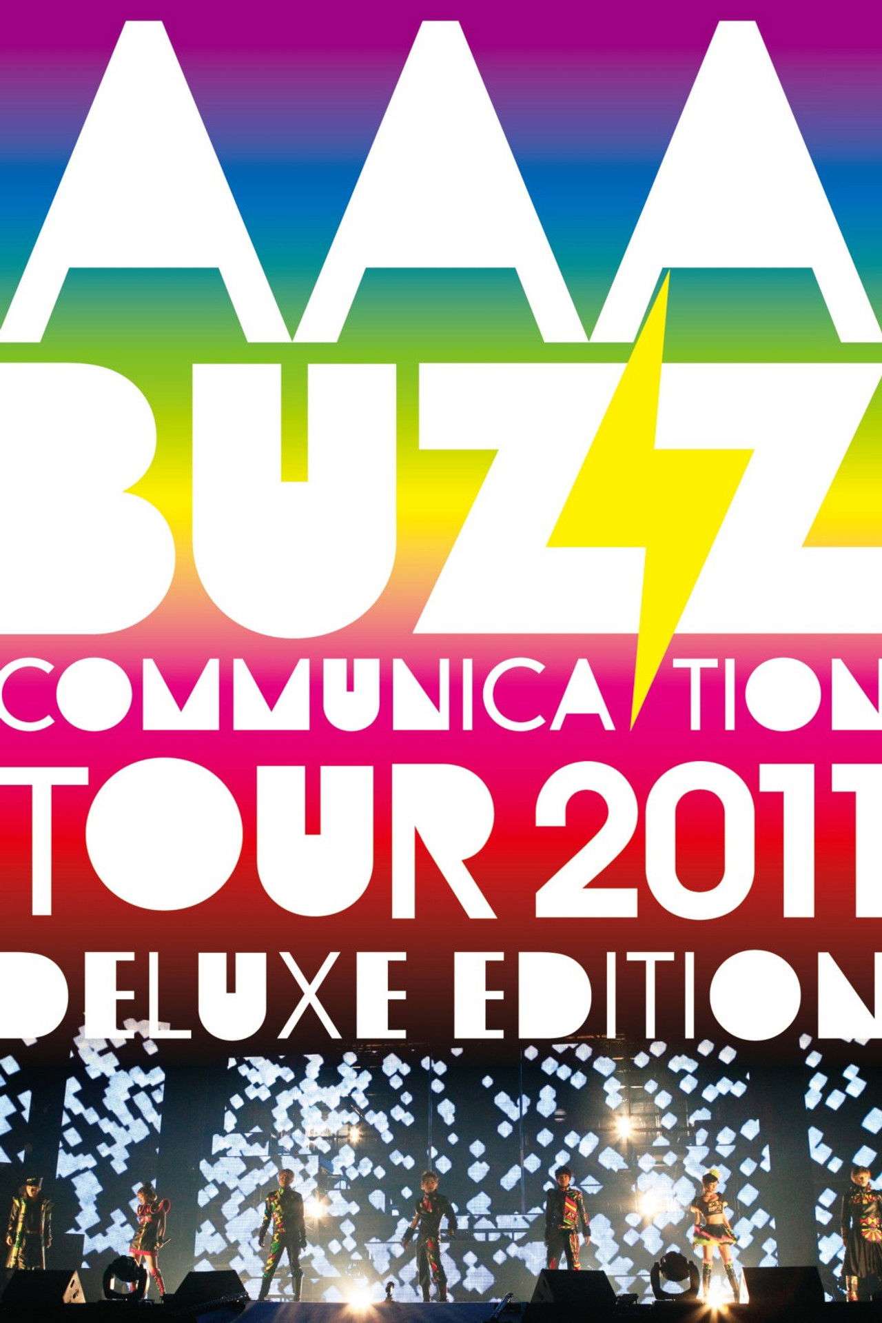 AAA BUZZ COMMUNICATION TOUR 2011 DELUXE EDITION Backdrop