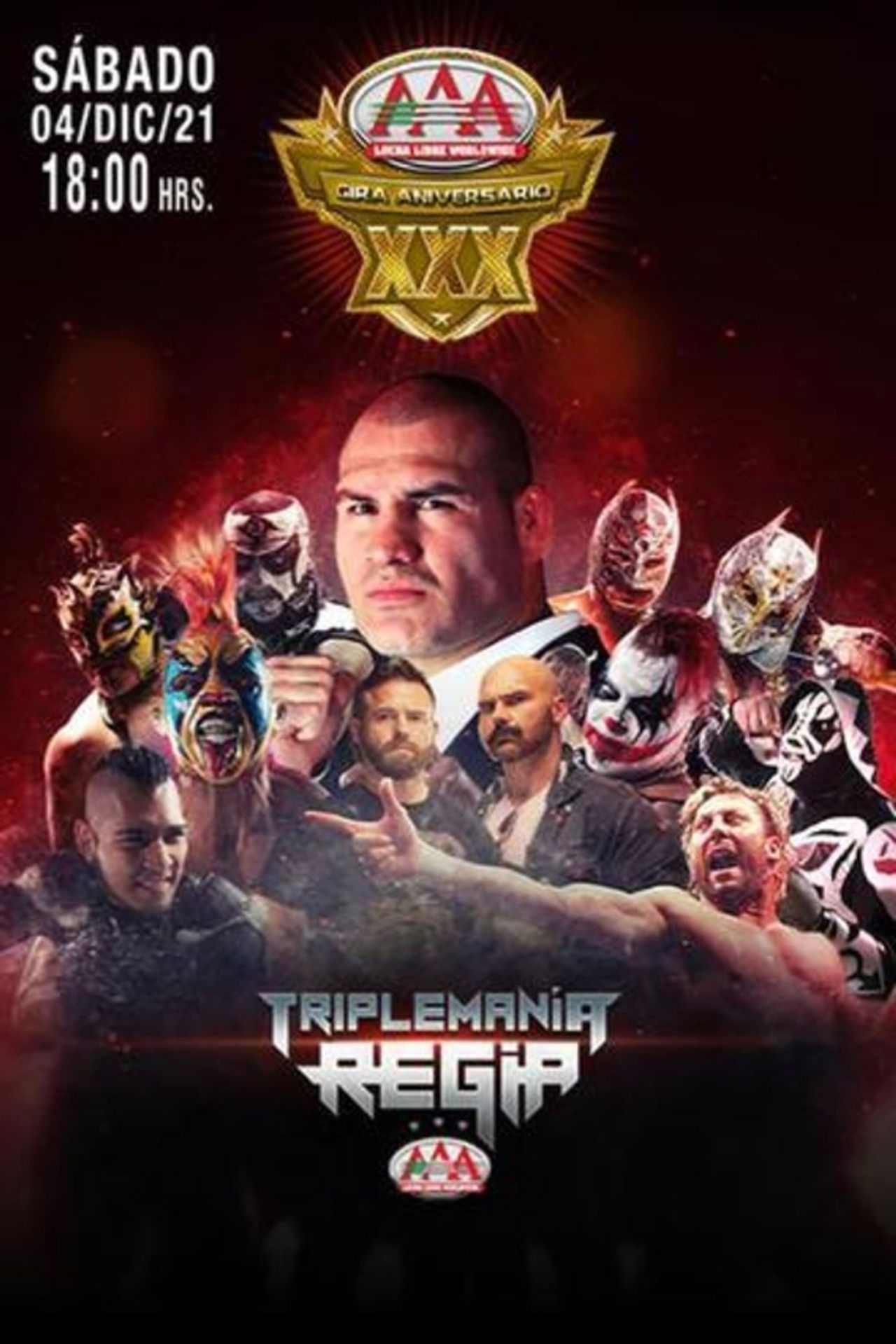 AAA TripleMania Regia II Backdrop