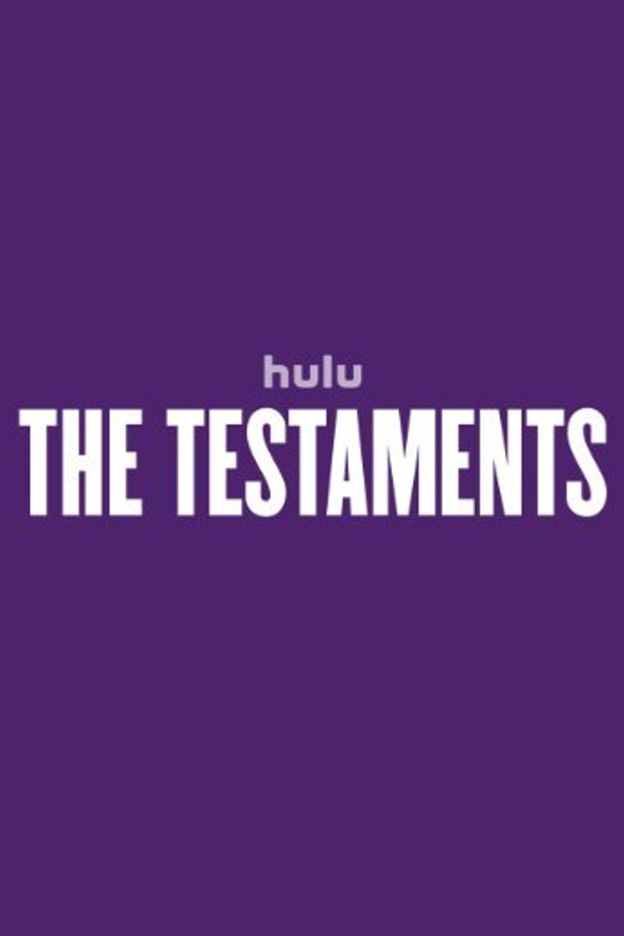 The Testaments poster