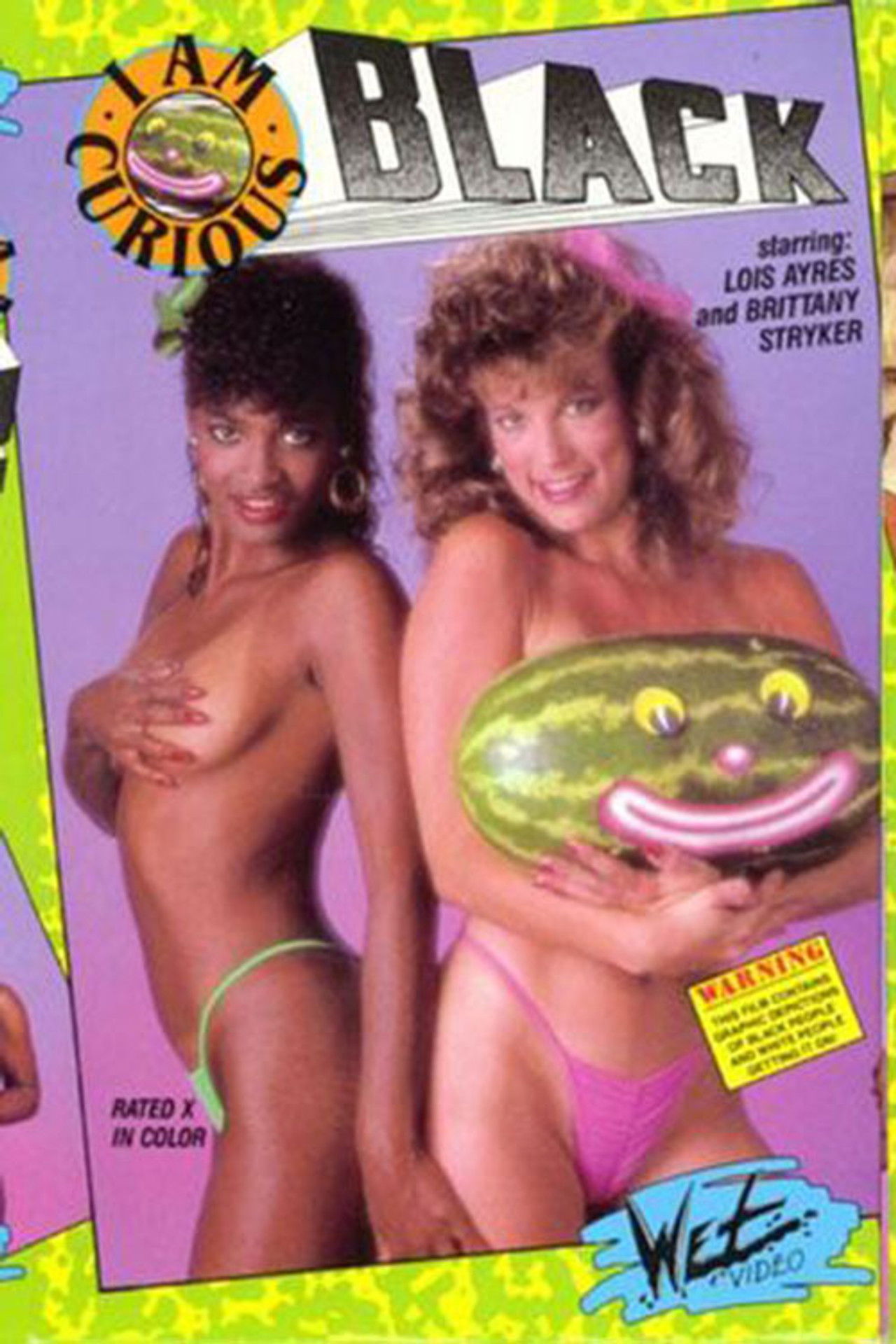 I Am Curious Black Backdrop