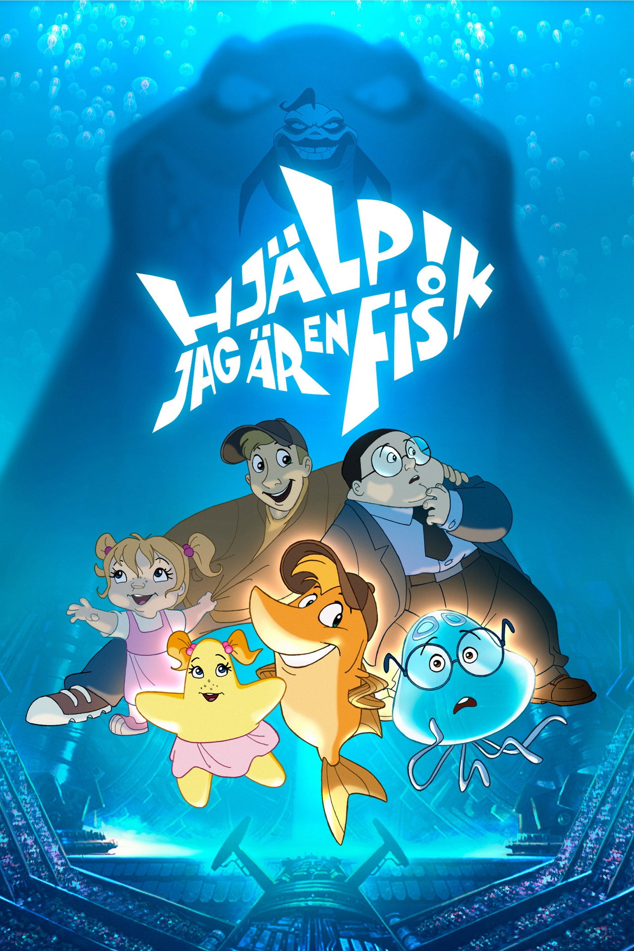 Hjälp! Jag är en fisk filmaffisch