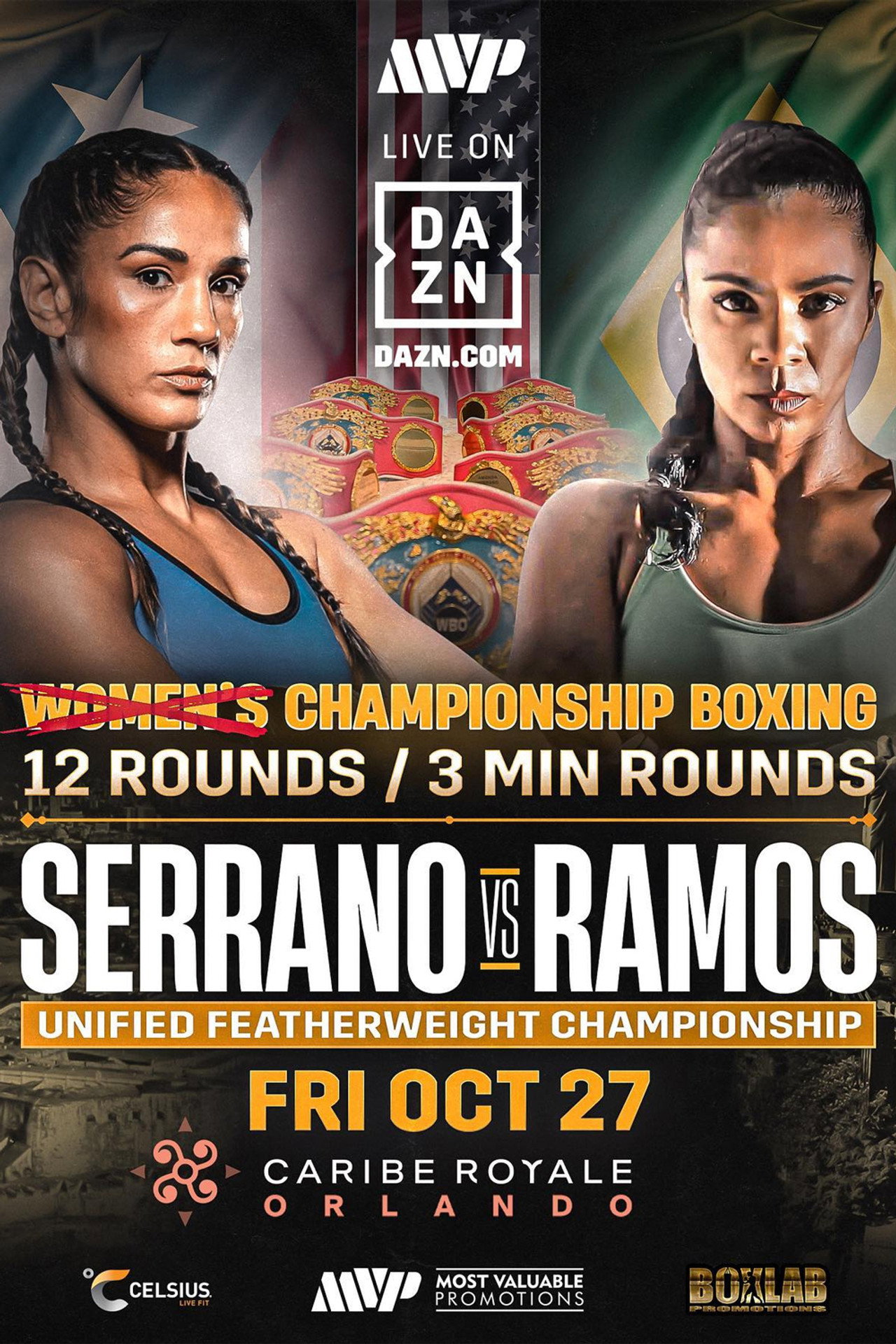 Amanda Serrano vs. Danila Ramos filmaffisch