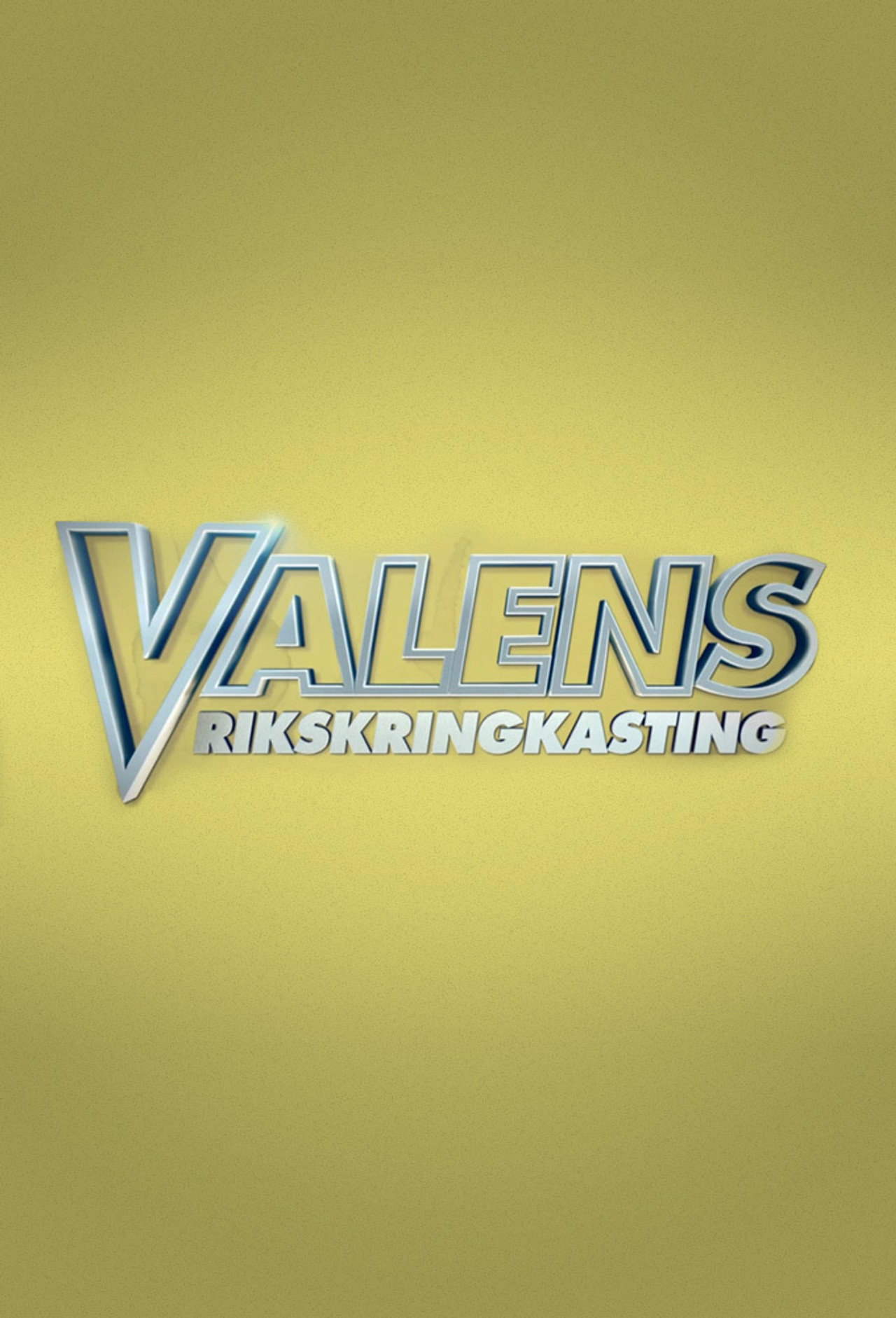 Valens Rikskringkasting affisch