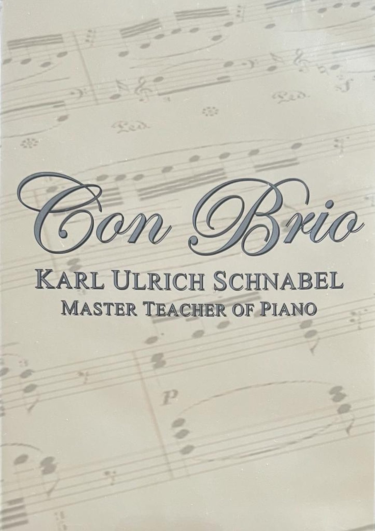 مشاهدة فيلم Con Brio - Karl Ulrich Schnabel مترجم بدون اعلانات - بوستر