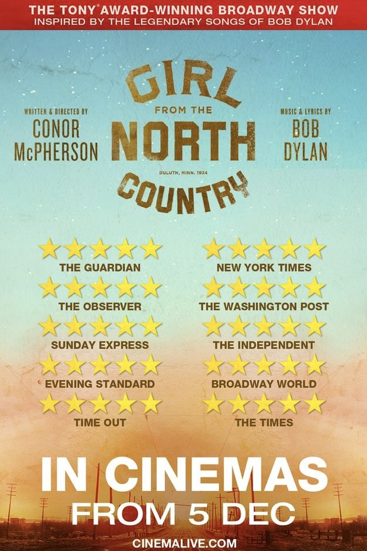 Girl From the North Country poster