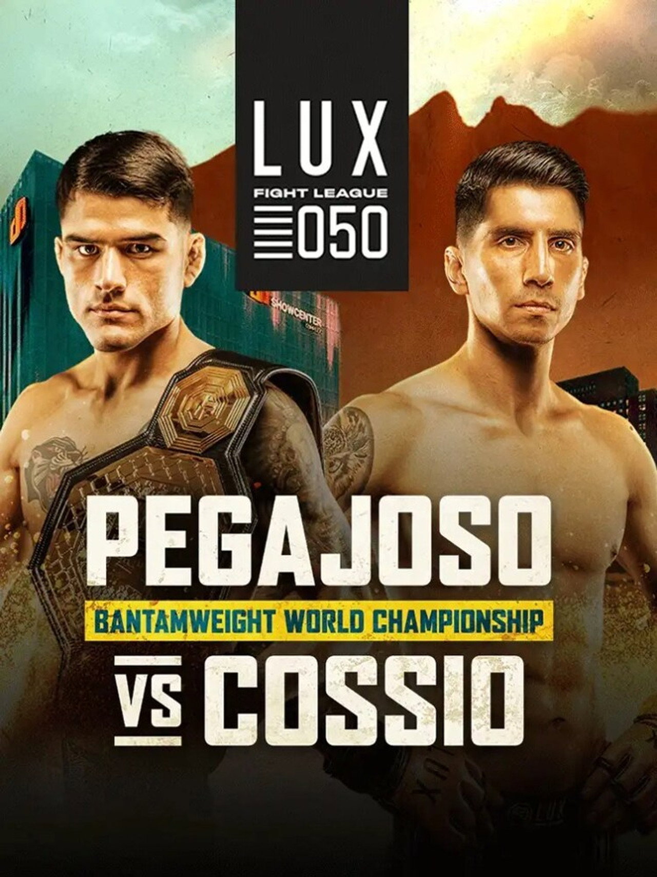 Lux Fight League 50 poster