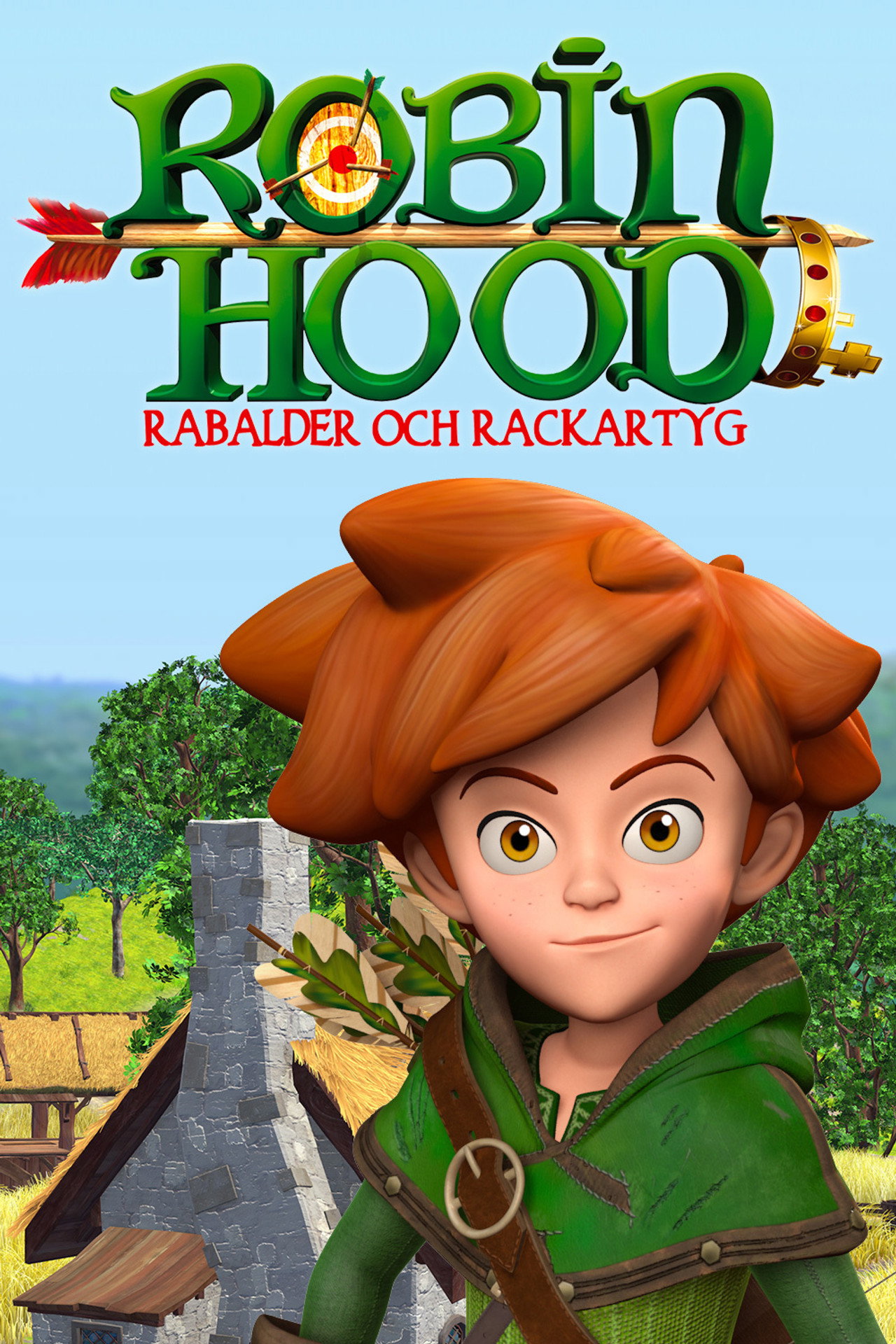 Robin Hoods rabalder och rackartyg affisch
