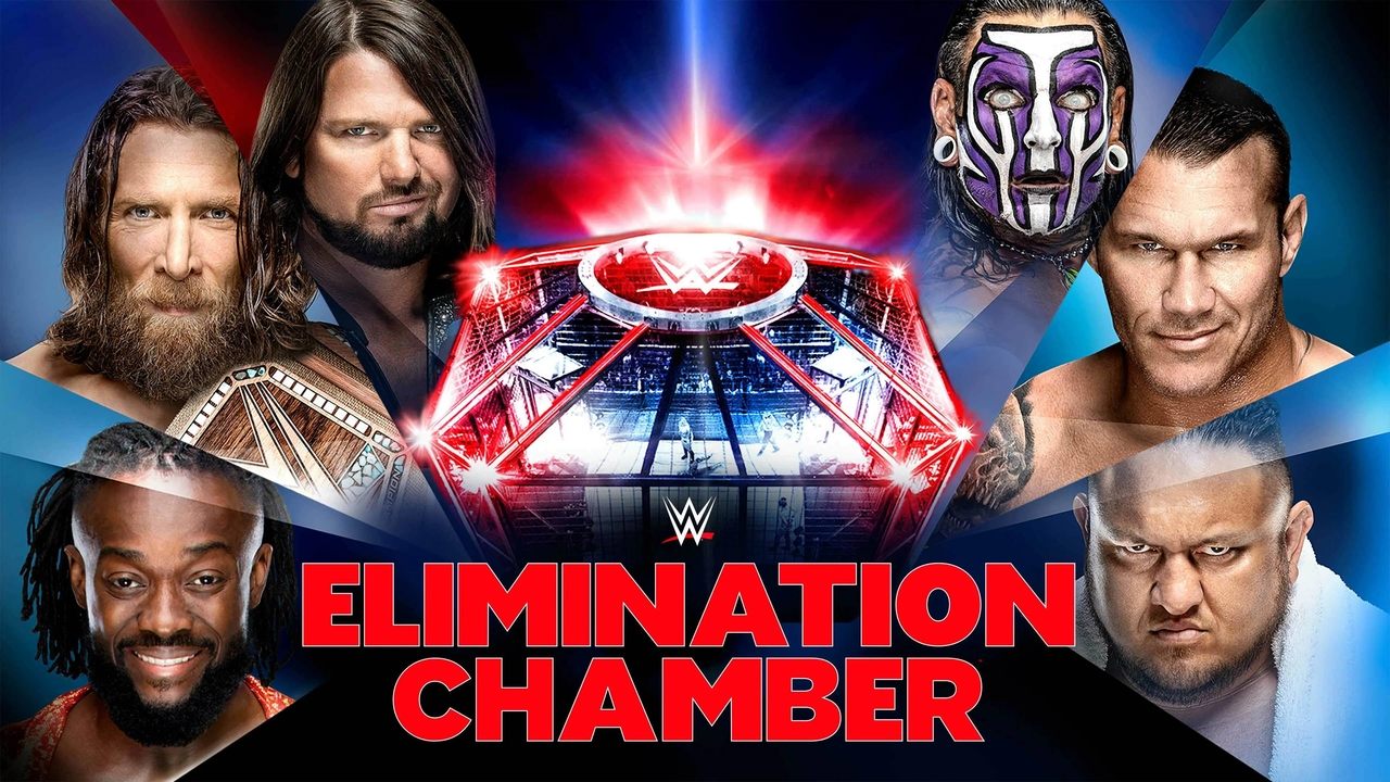 WWE Elimination Chamber 2019 Backdrop Image