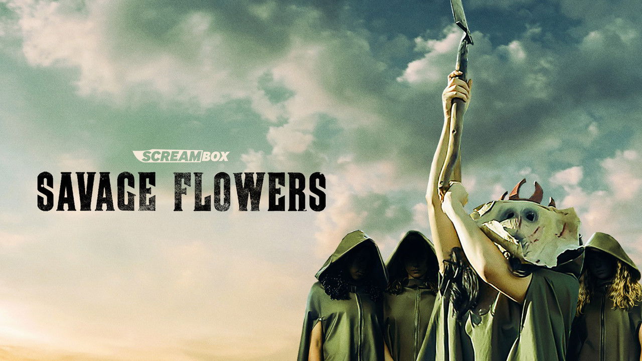 Savage Flowers backdrop