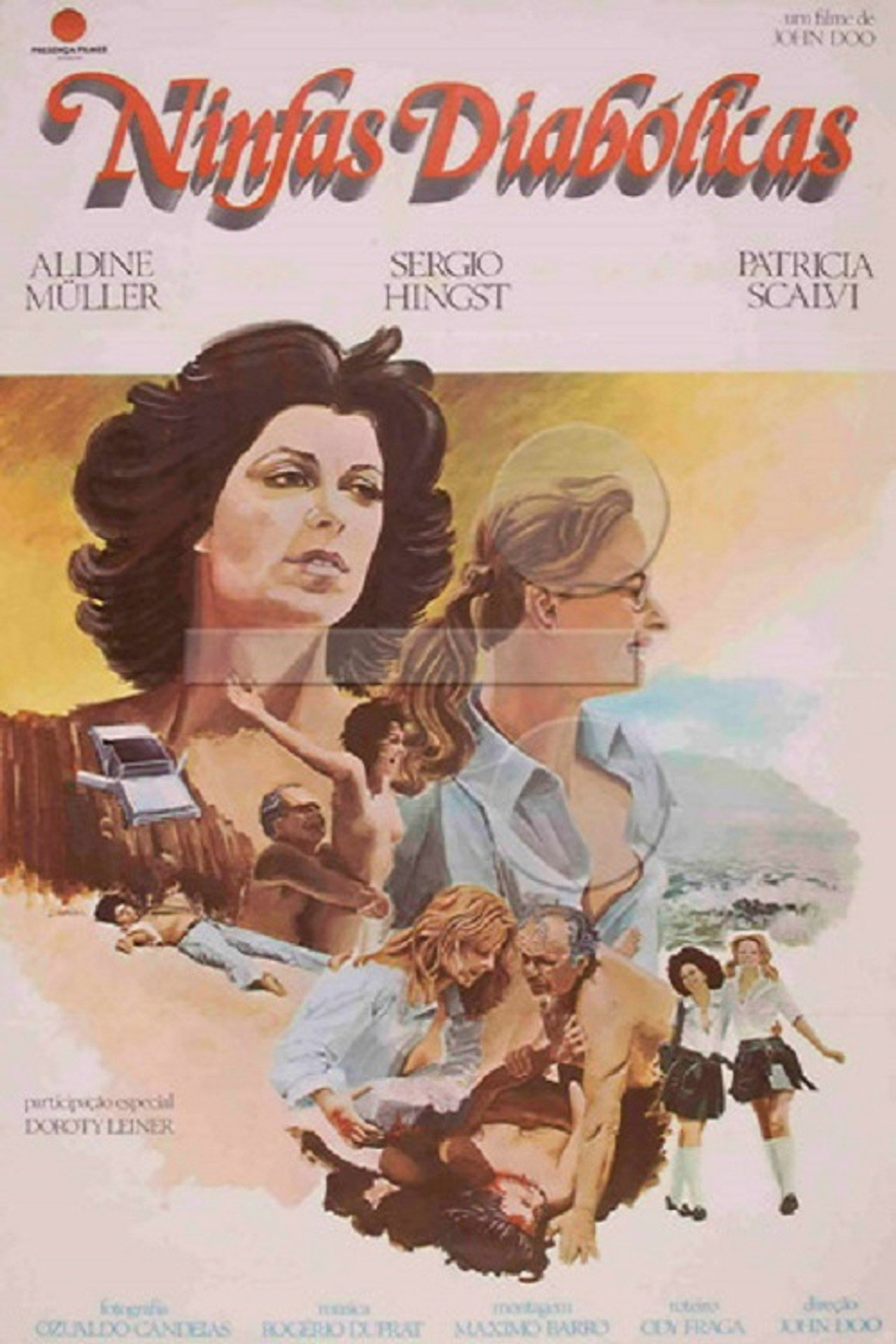 Ninfas Diabólicas filmaffisch