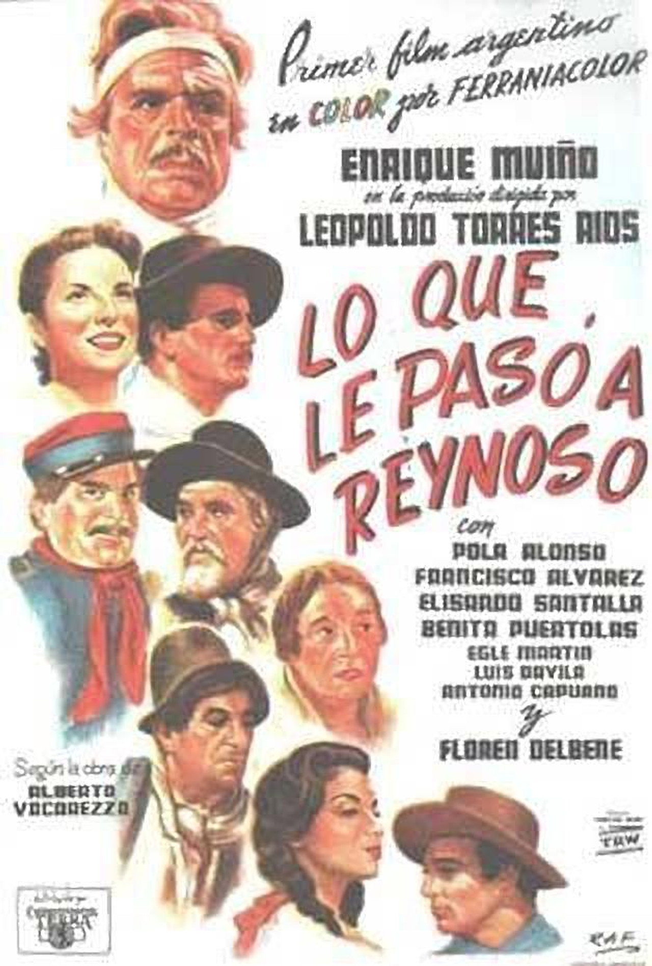 Lo que le pasó a Reynoso filmaffisch