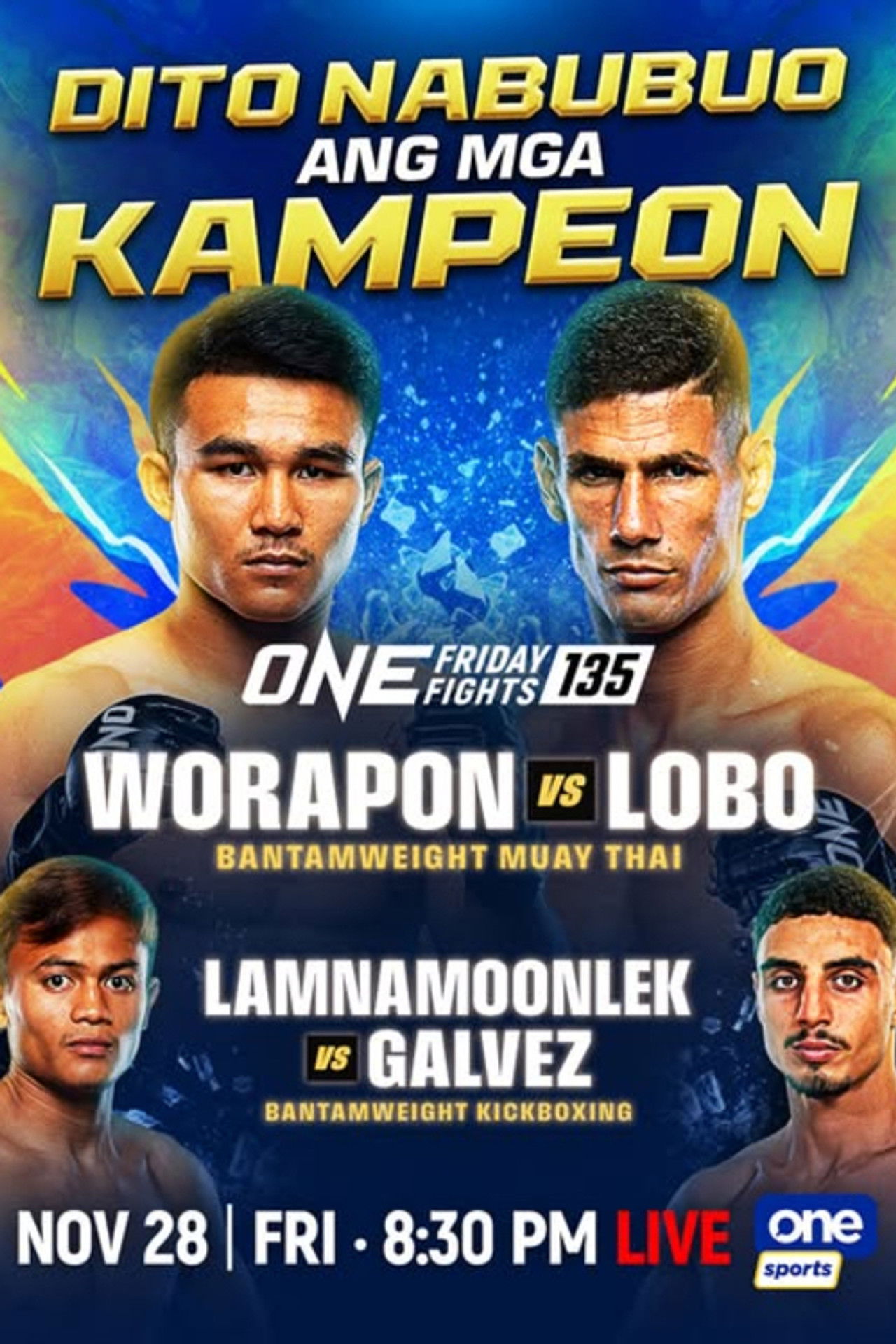 ONE Friday Fights 135: Worapon vs. Lobo Backdrop