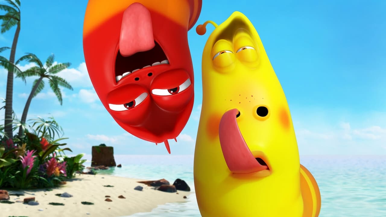 Scen från The Larva Island Movie