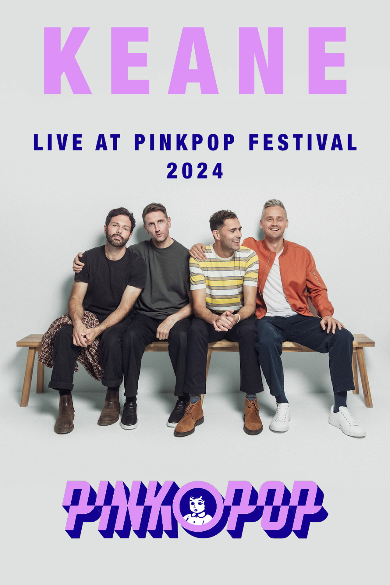Keane Live at Pinkpop Festival 2024 filmaffisch