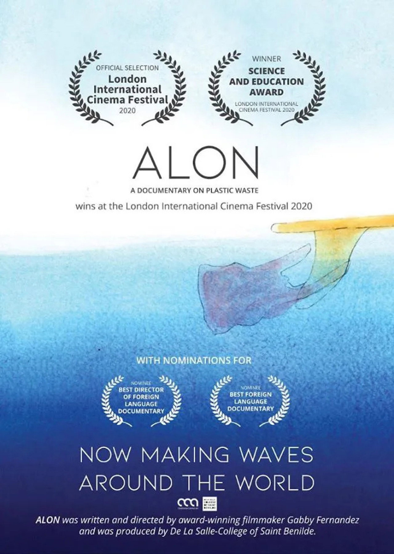 ALON: A Documentary on Plastic Waste filmaffisch