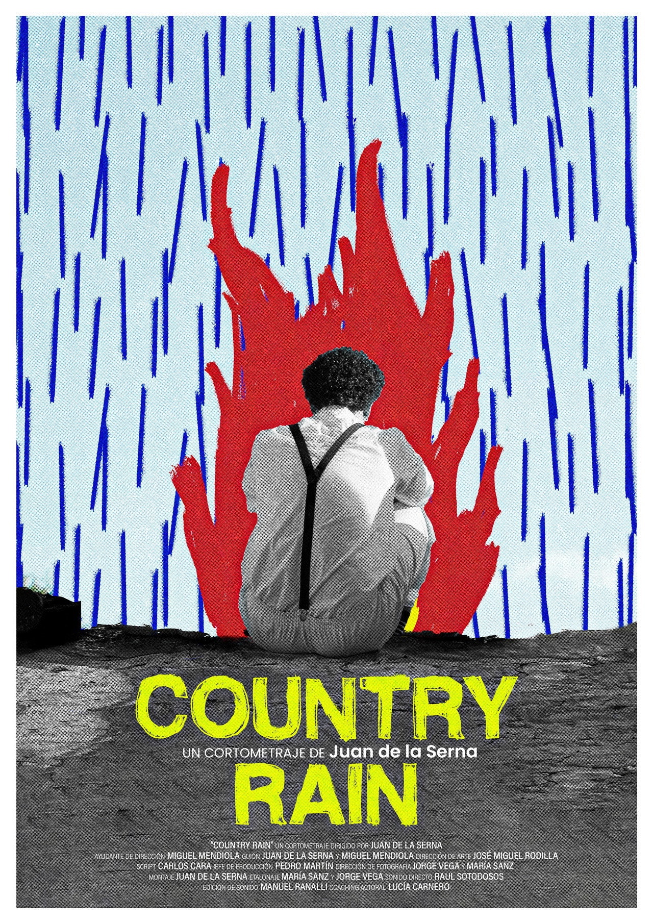 Country Rain Backdrop